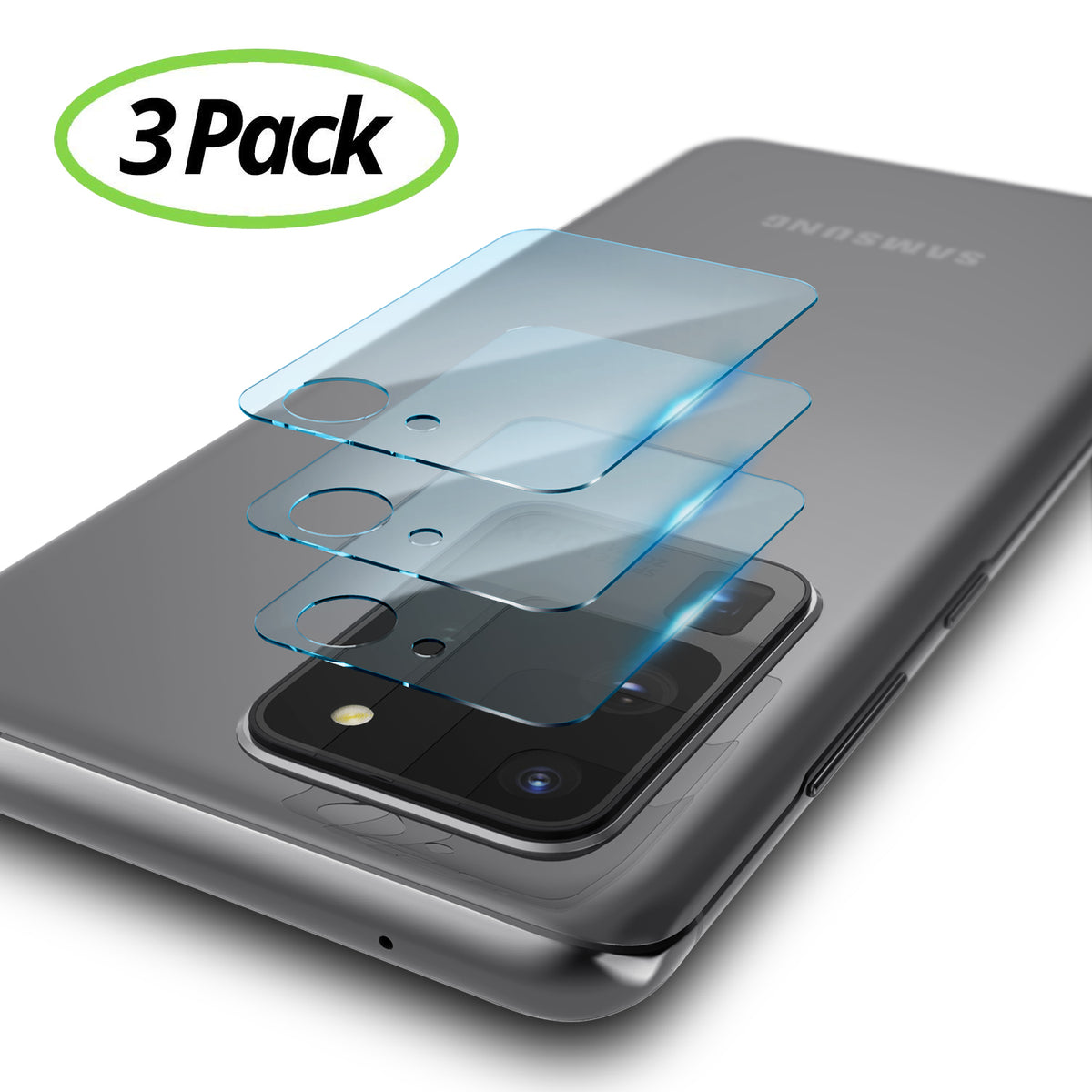 Tempered Glass Screen Protector For Samsung Galaxy S20 Ultra +