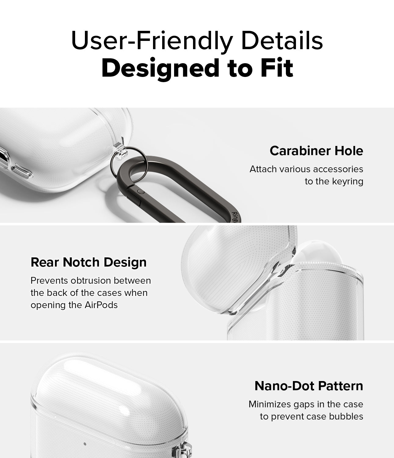 User-Friendly Details - Designed to Fit