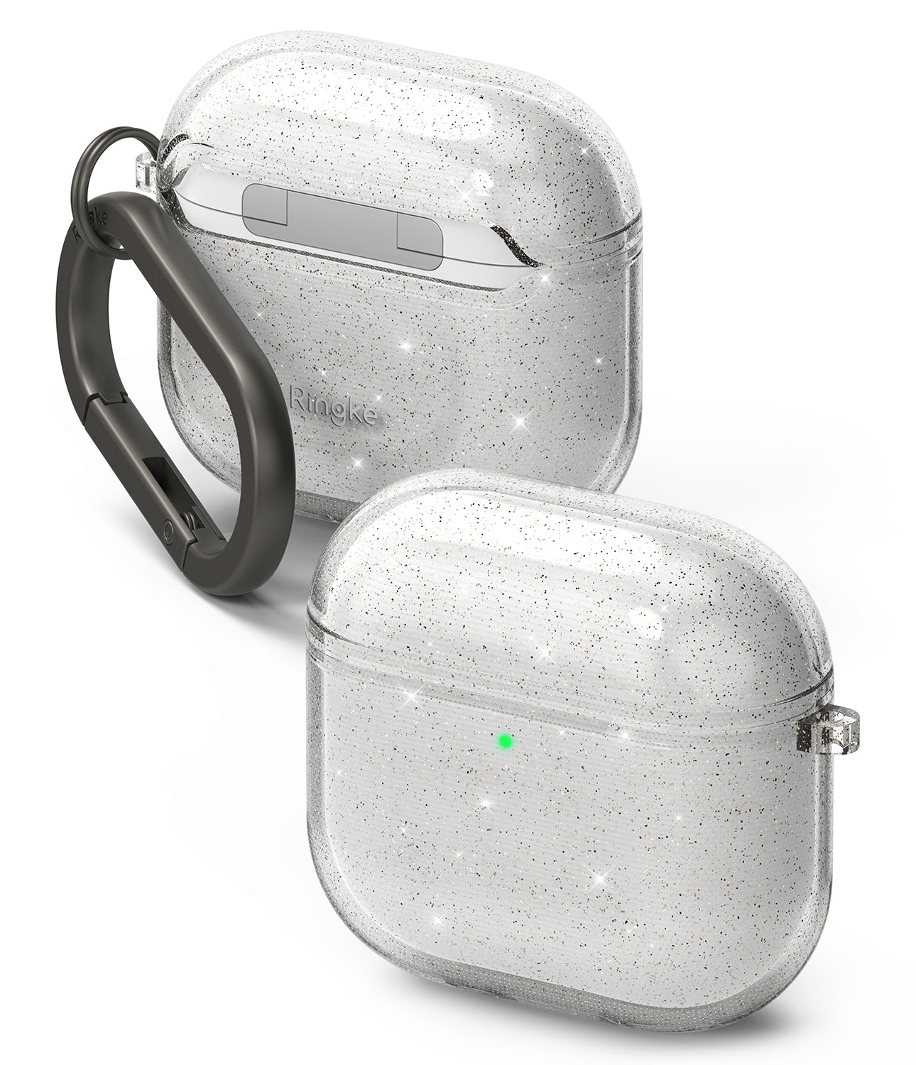 AirPods 4 Case | Air - Glitter Clear