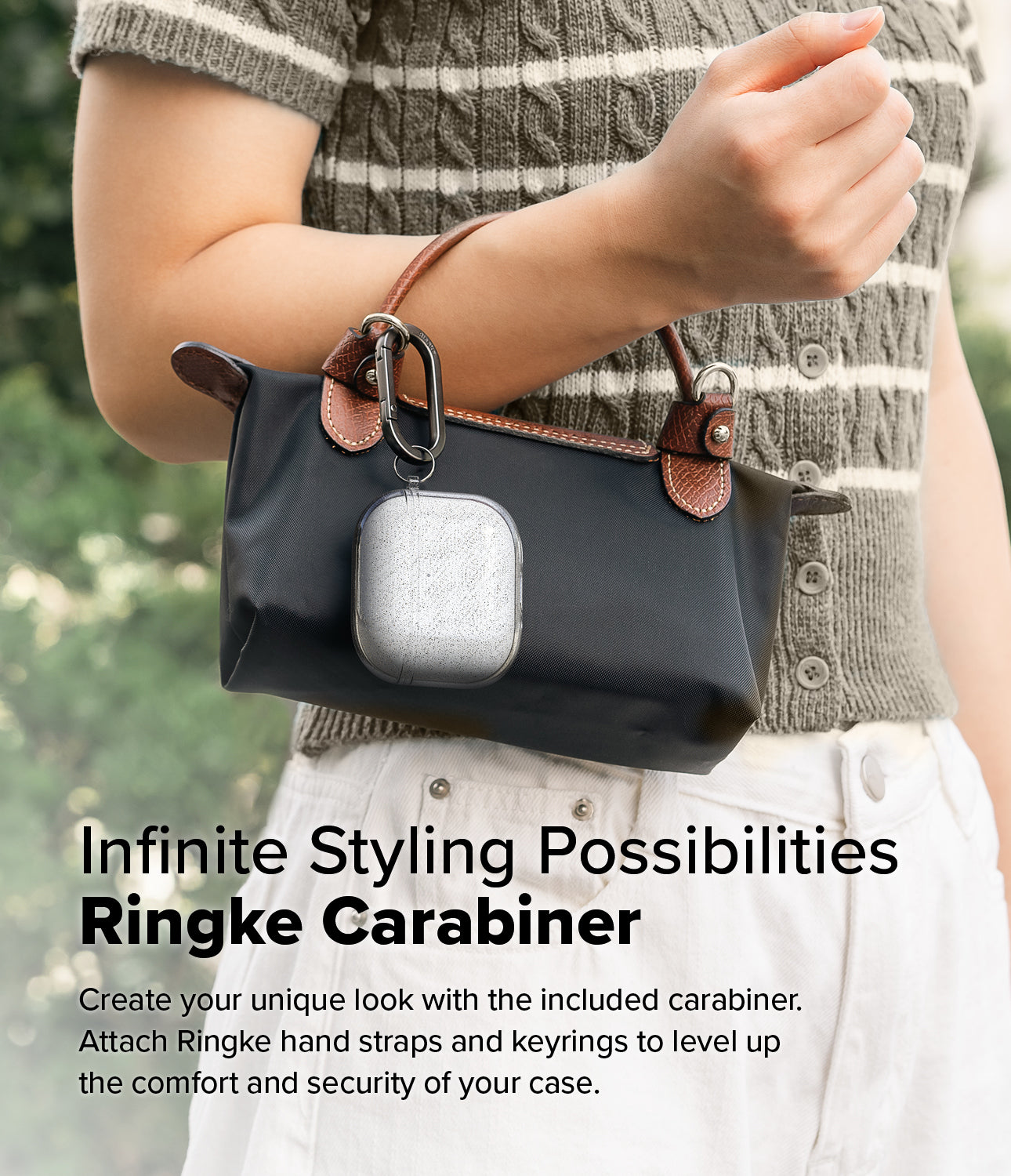 Infinite Styling Possibilities - Ringke Carabiner