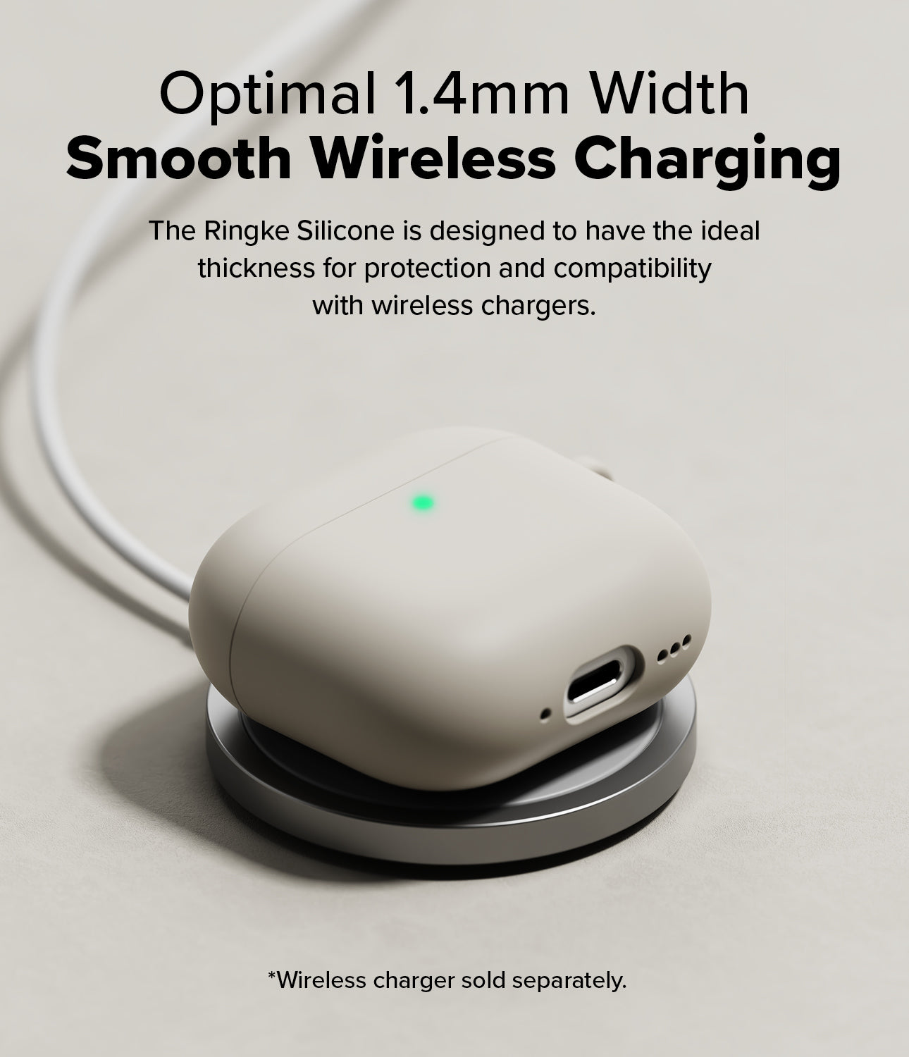 Optimal 1.4mm Width Smooth Wireless Charging