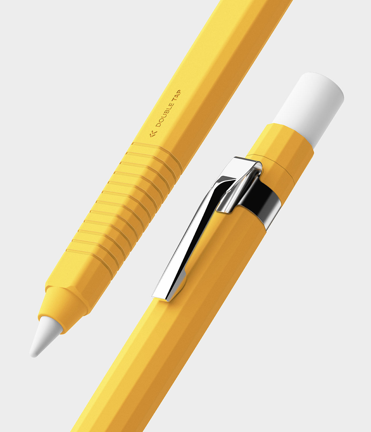 Apple Pencil Pro / 2nd Generation | Silicone Drafting Pencil Case - Yellow