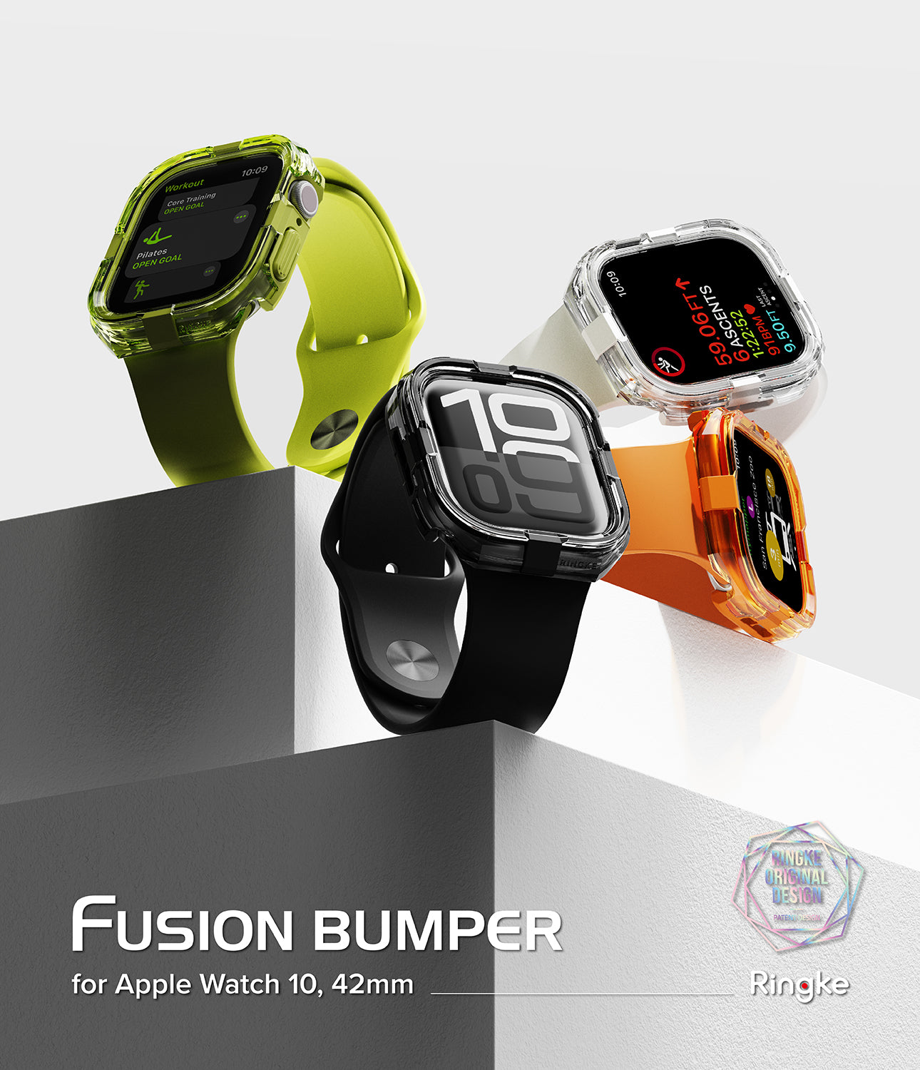 Fusion Bumper for Apple Watch 10 (42mm) Case | Ringke