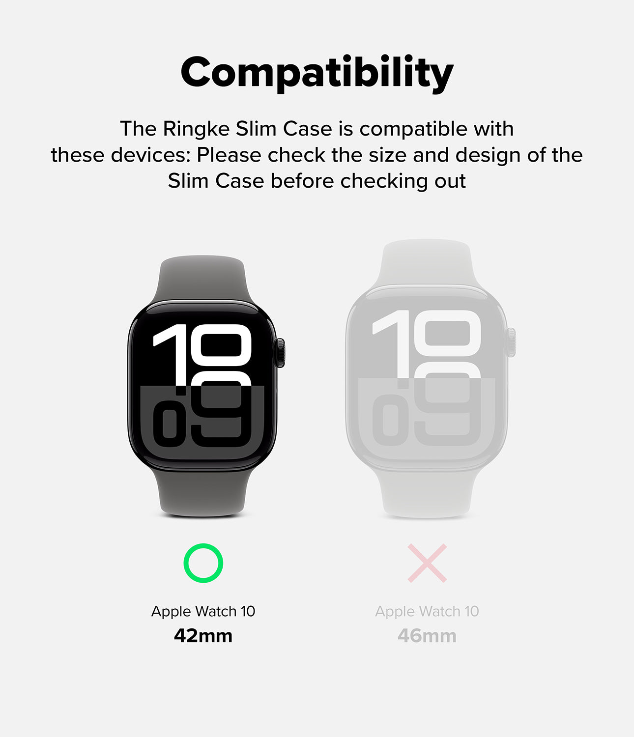 Compatibility - Apple Watch 10 42mm