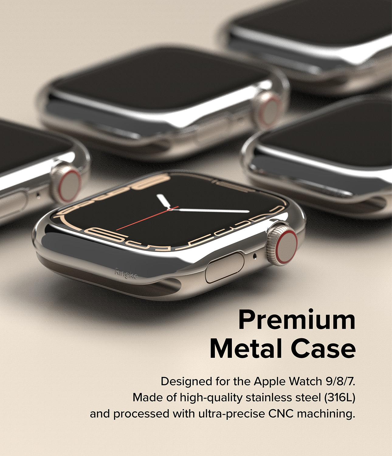 Apple Watch Series 9 / 8 / 7 (41mm) Ringke Bezel Styling – Ringke ...