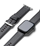 Apple Watch 42/44/45/49mm | Leather One Basic - Black