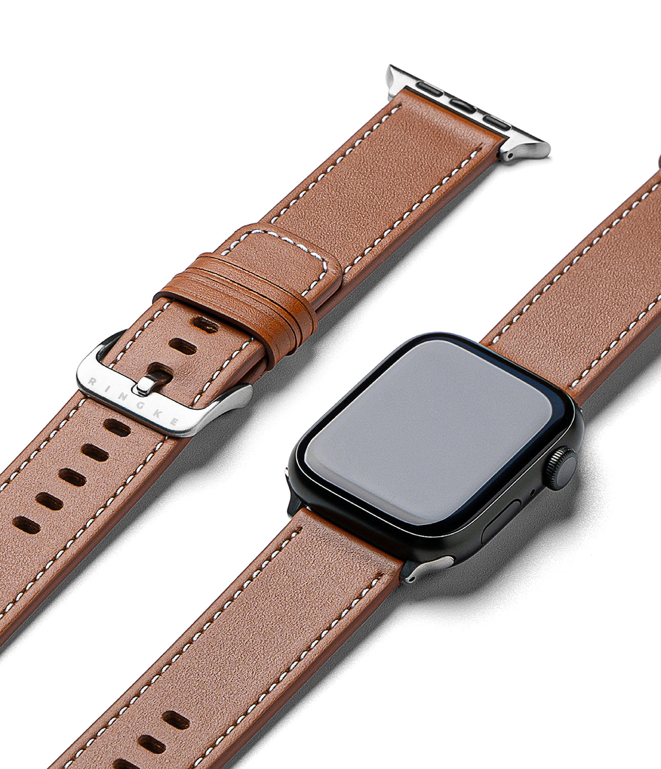 Apple Watch 42/44/45/49mm | Leather One Basic - Brown