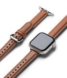 Apple Watch 41/40/38mm | Leather One Padded Slim - Brown