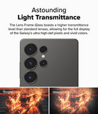 Galaxy S25 Ultra Camera Protector | Astounding Light Transmittance