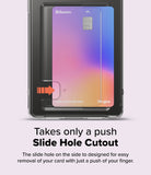 Galaxy S25 Ultra Fusion Card | Takes only a push Slide Hole Cutout