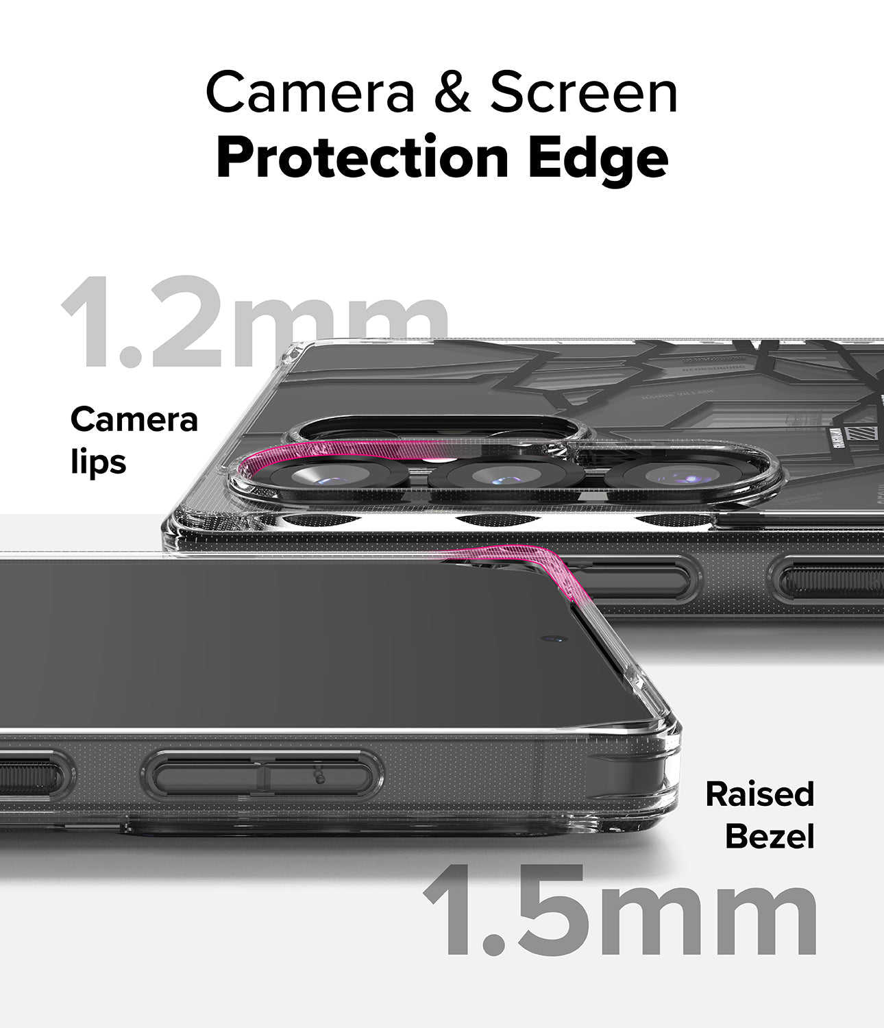 Galaxy S25 Ultra Fusion Design | Camera & Screen Protection Edge