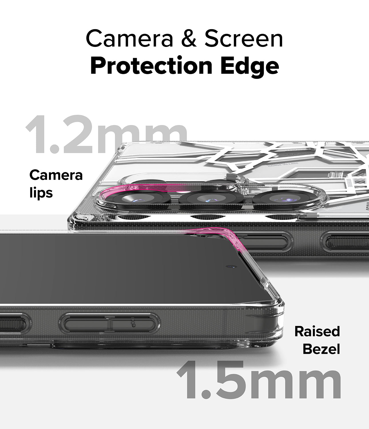 Galaxy S25 Ultra Fusion Design | Camera & Screen Protection Edge