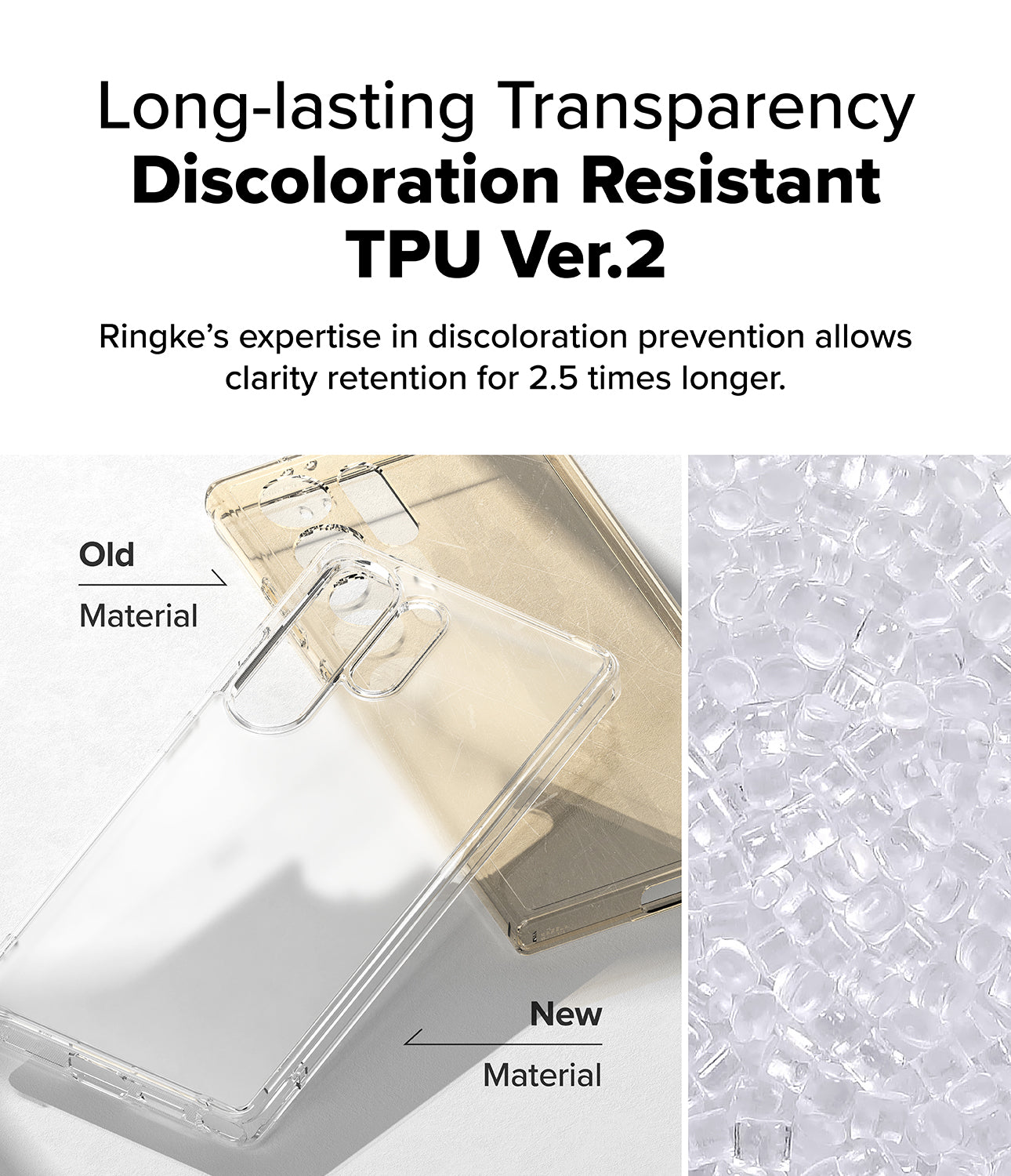 Galaxy S25 Ultra Fusion Matte | Long-lasting Transparency Discoloration Resistant TPU Ver.2