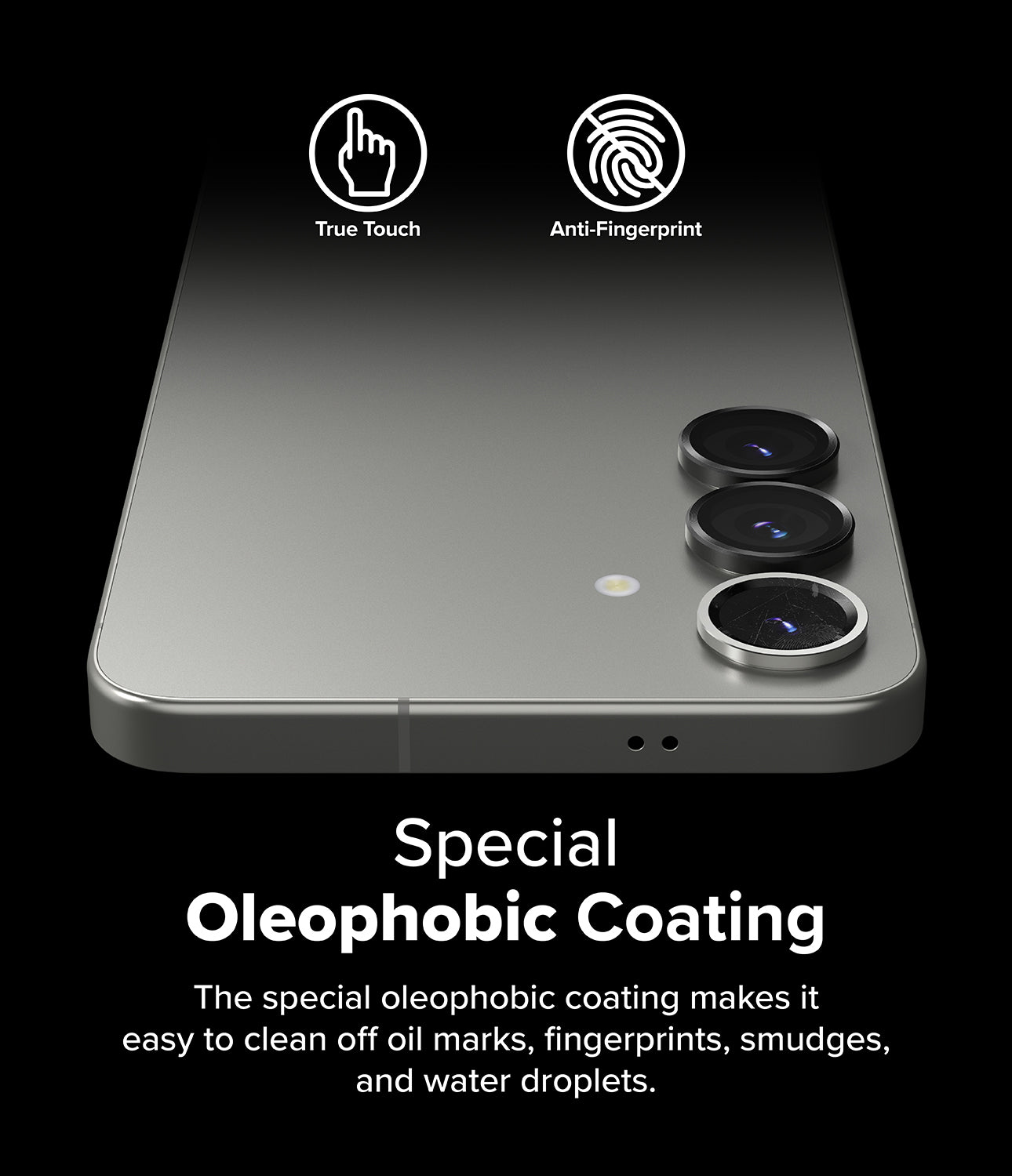 Galaxy S25 Camera Protector | Special Oleophobic Coating