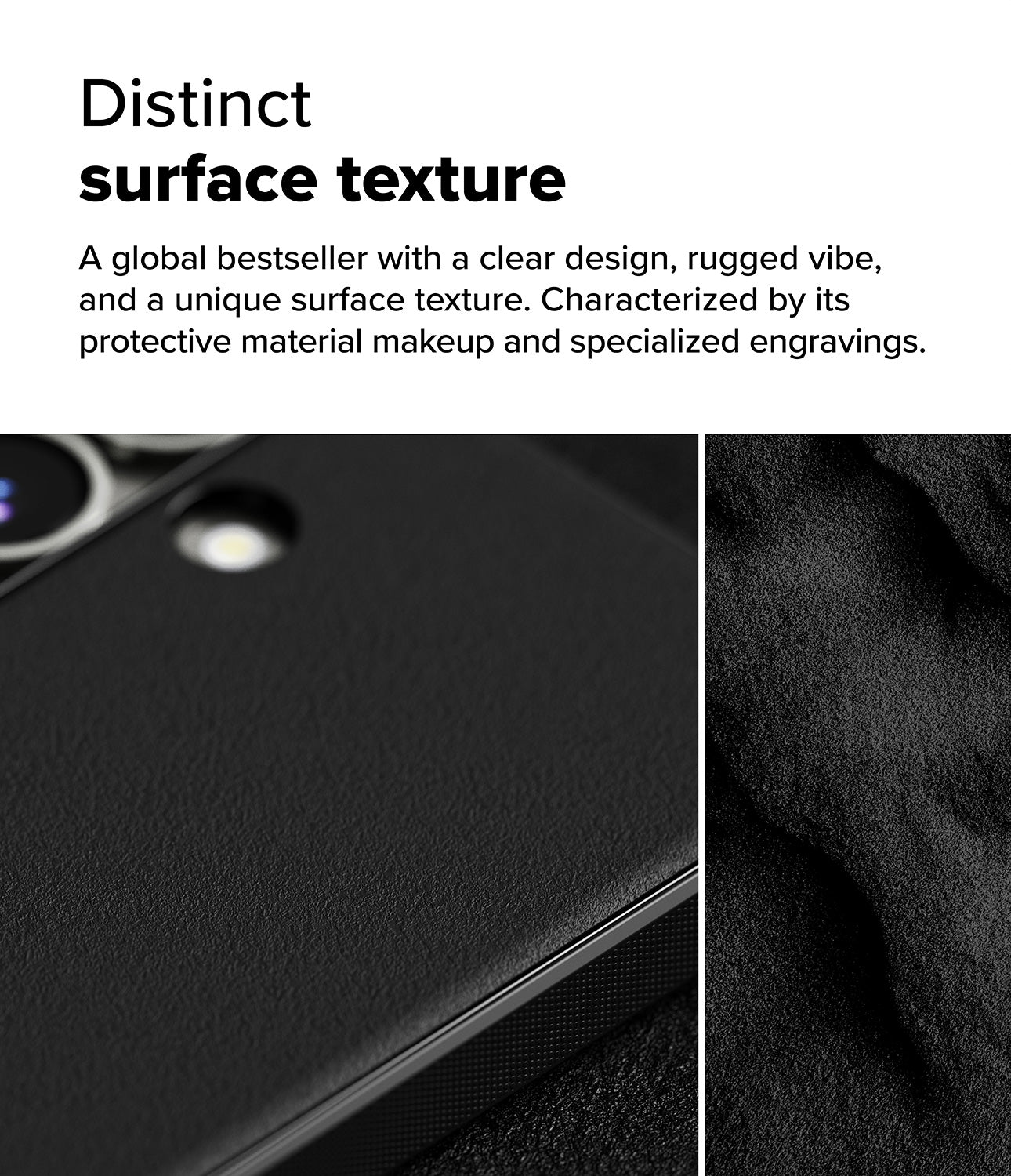 Galaxy S25 Onyx | Distinct surface texture