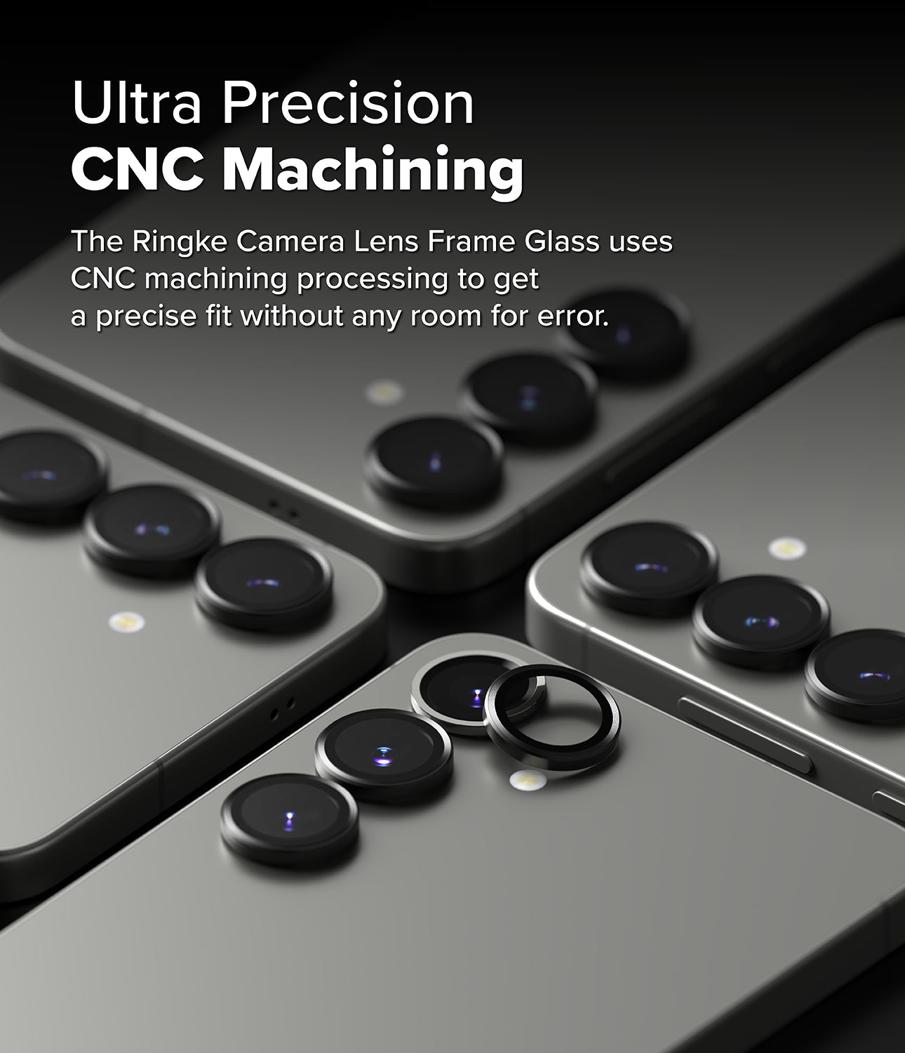 Galaxy S25 Plus Camera Protector | Ultra Precision CNC Machining