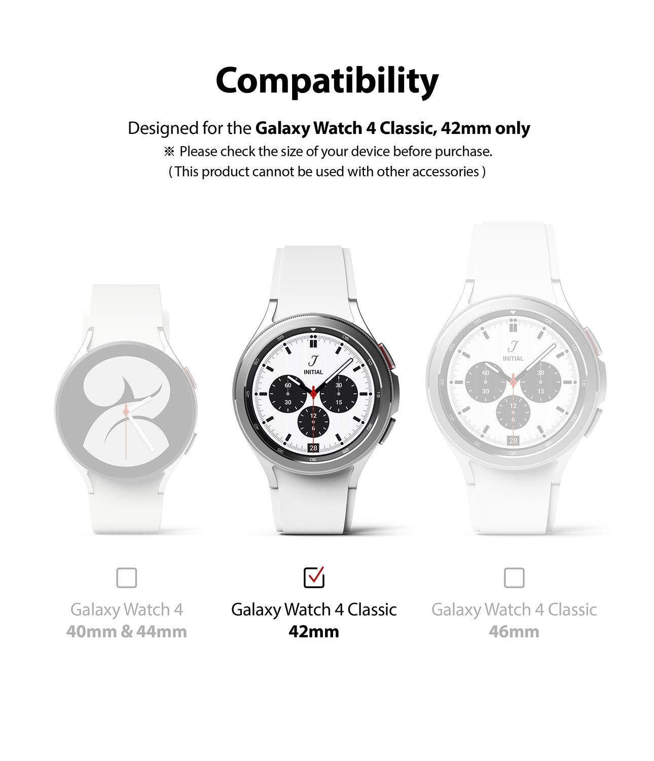 Galaxy high quality Watch4 Classic 42 mm-White