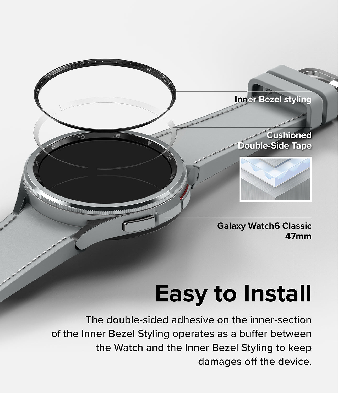 Galaxy Watch 6 Classic 47mm | Inner Bezel Styling