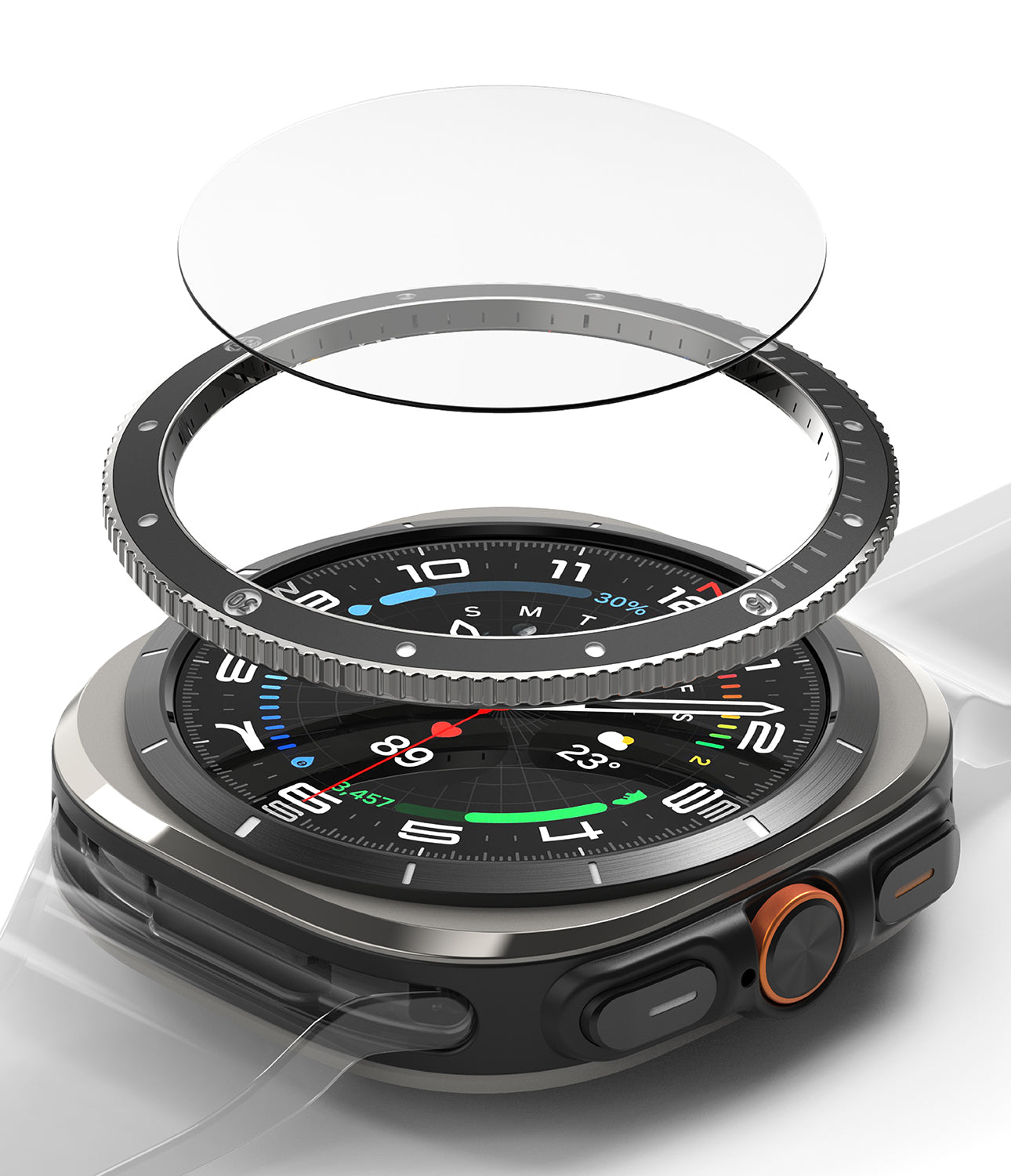 Galaxy Watch Ultra Bezel Styling Premium Glass