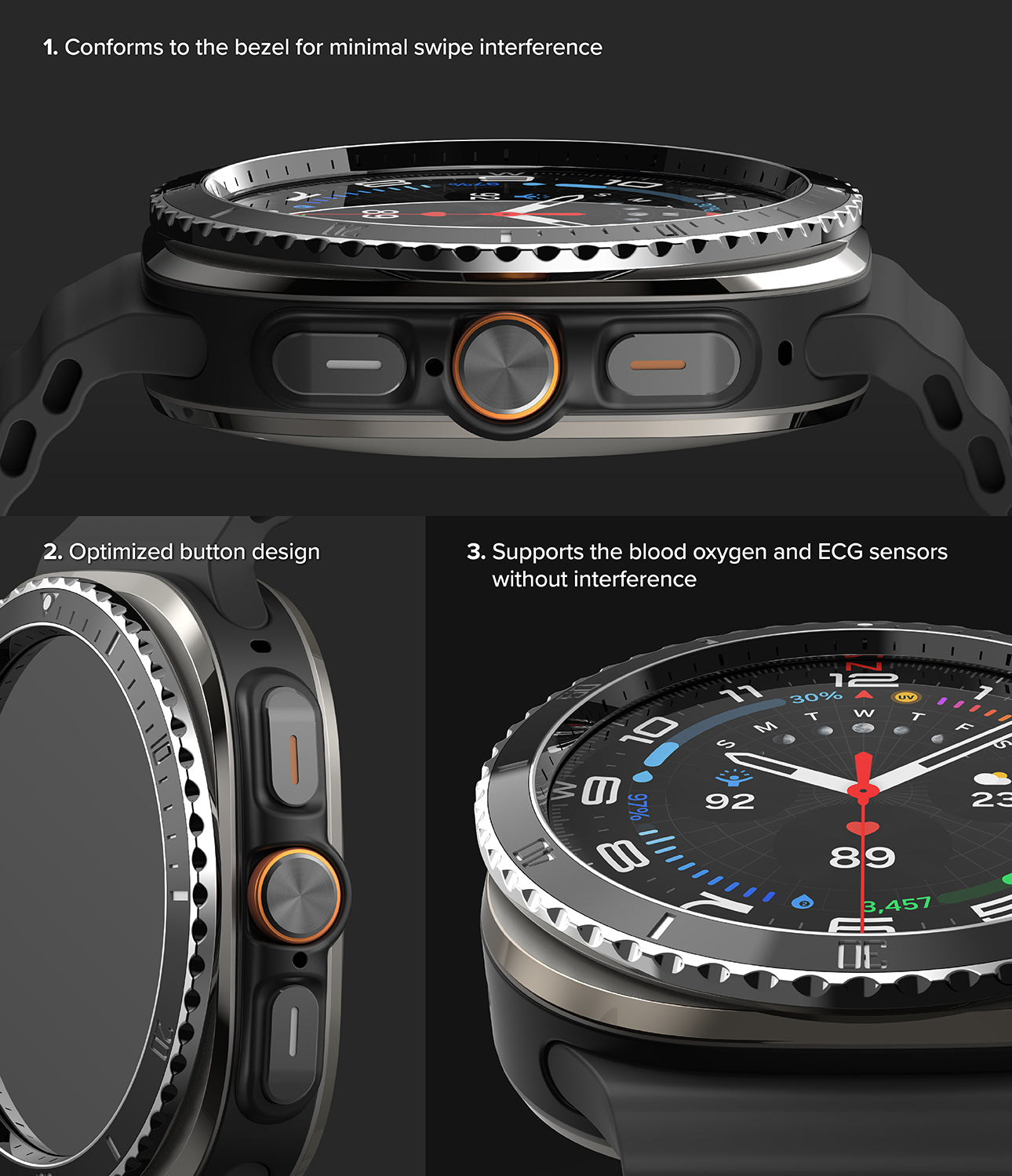 Galaxy watch custom bezel on sale