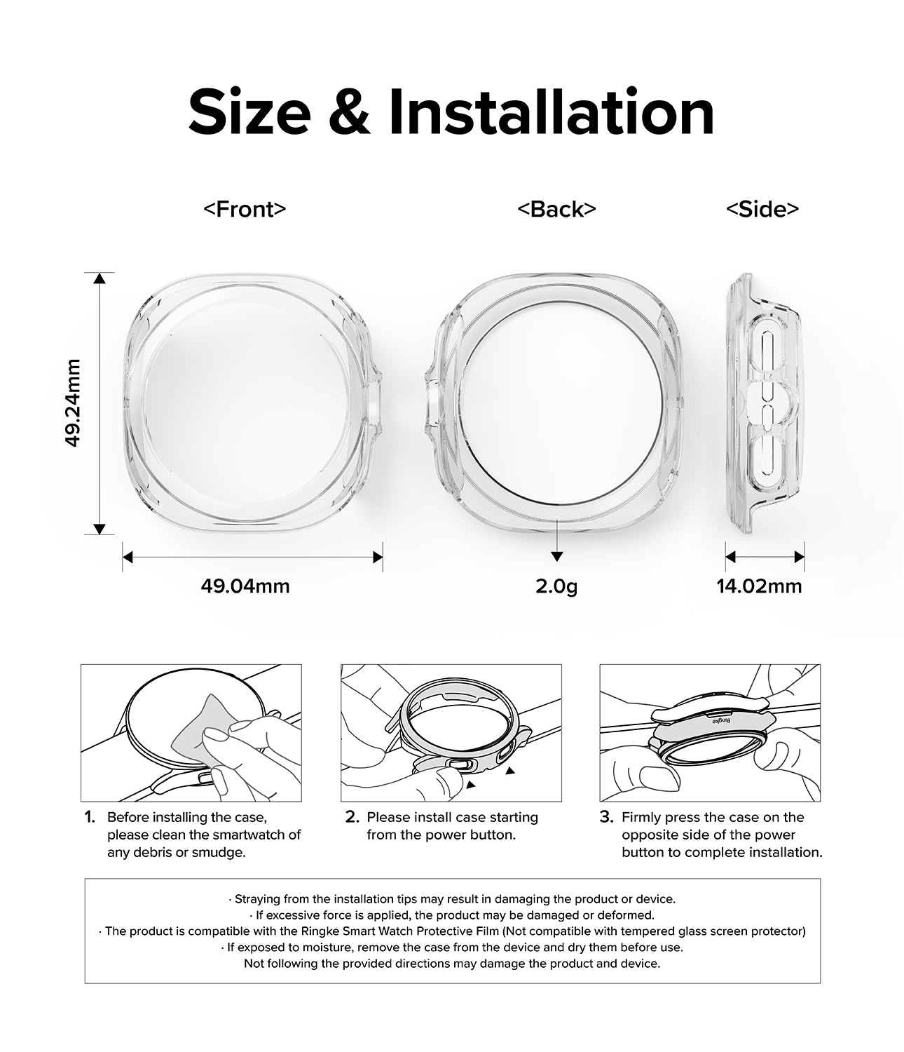 Size & Installation