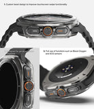 Galaxy Watch Ultra Case | Slim & Glass - Clear