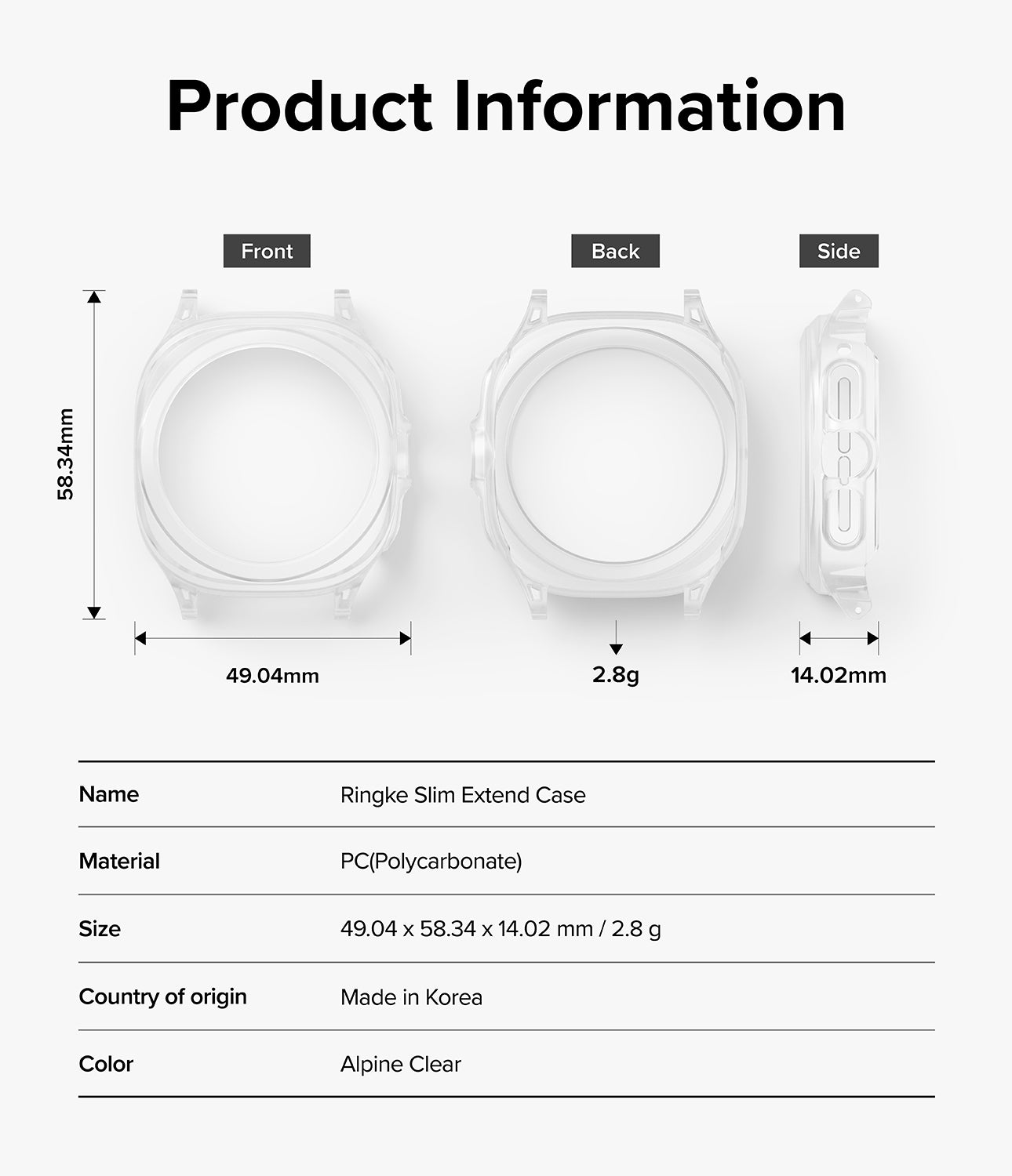 Product Information