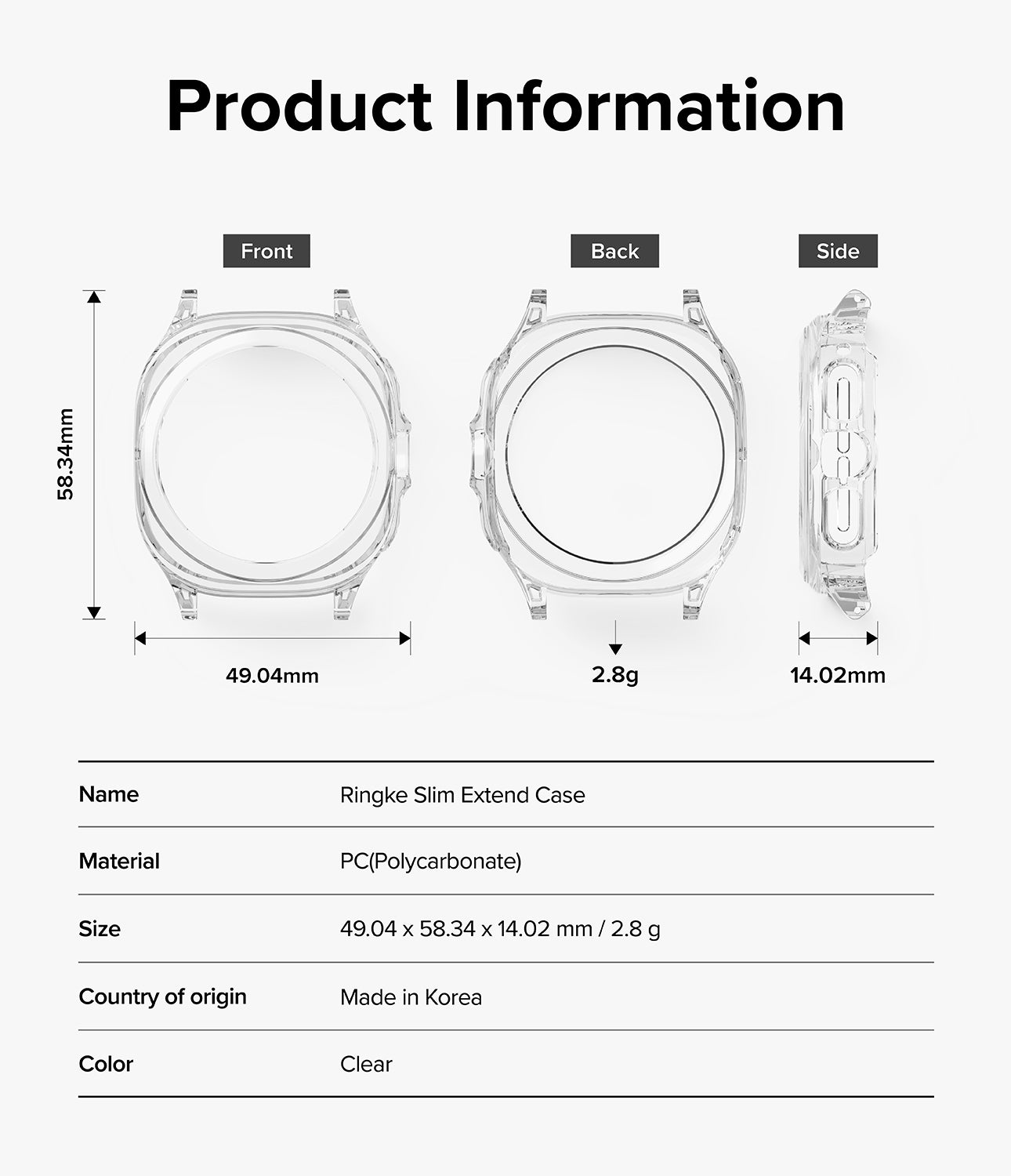 Product Information