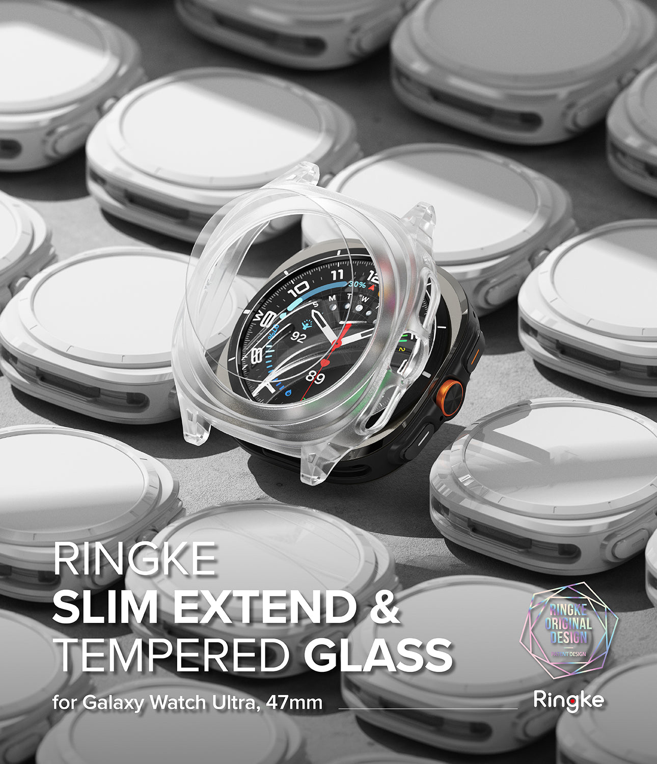 Ringke Slim Extend & Tempered Glass