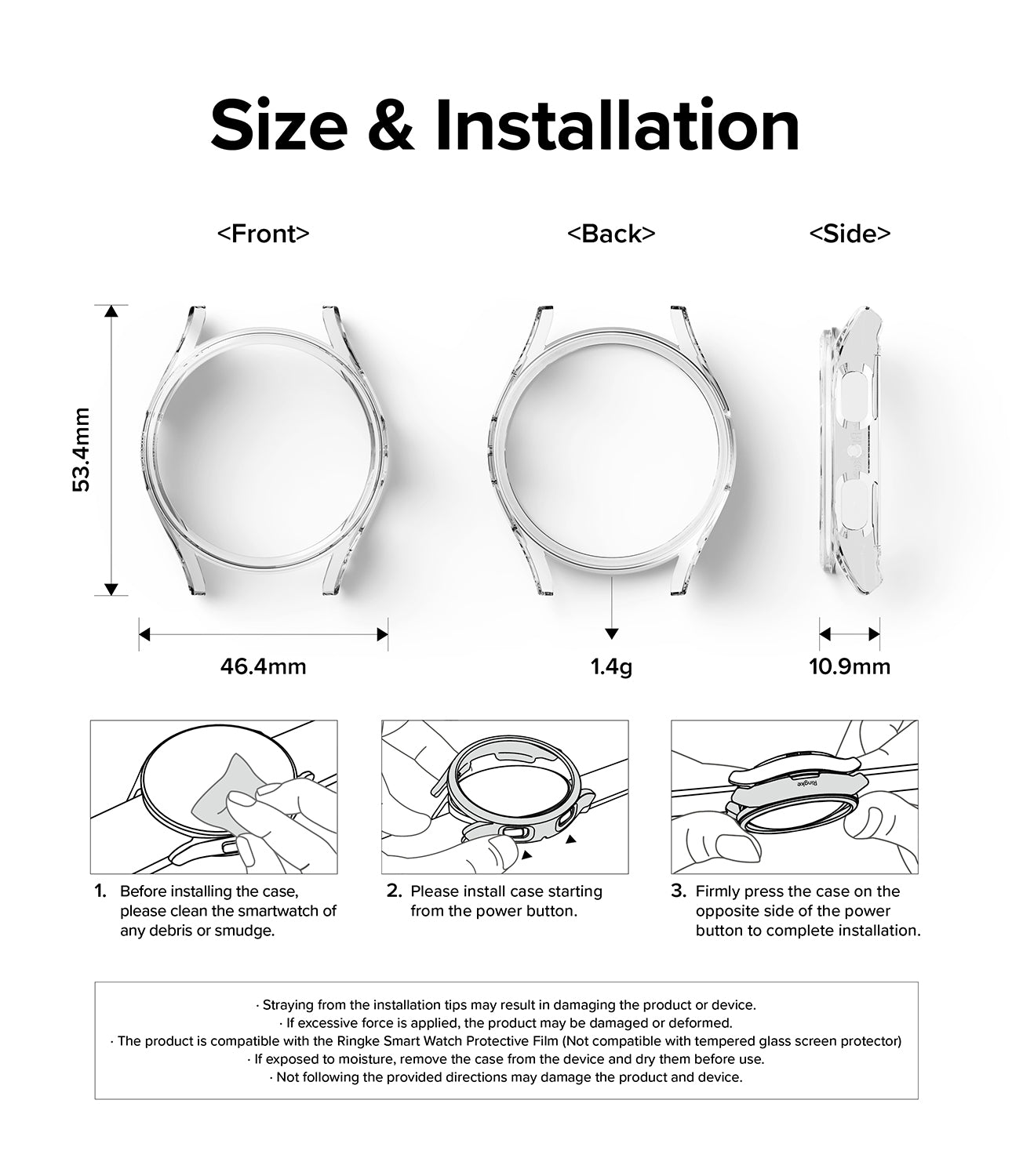 Size & Installation