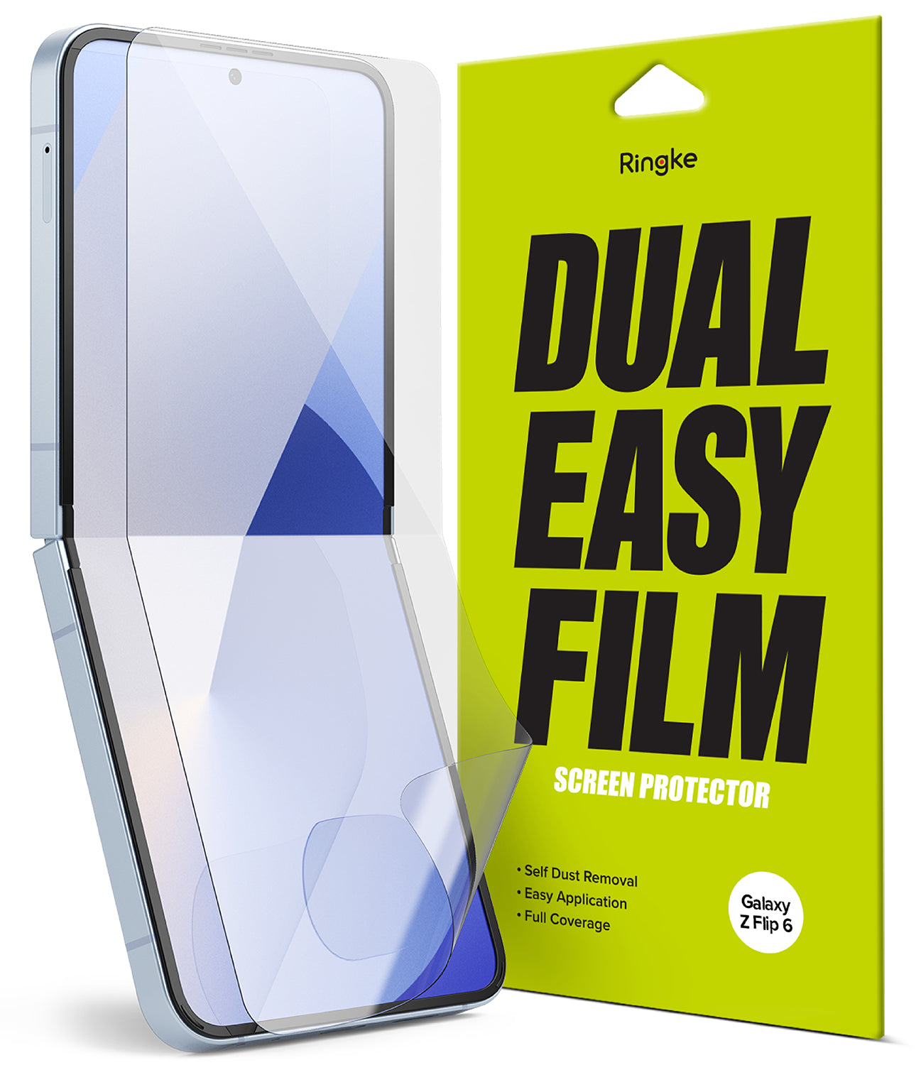 Galaxy Z Flip 6 Screen Protector | Dual Easy Film