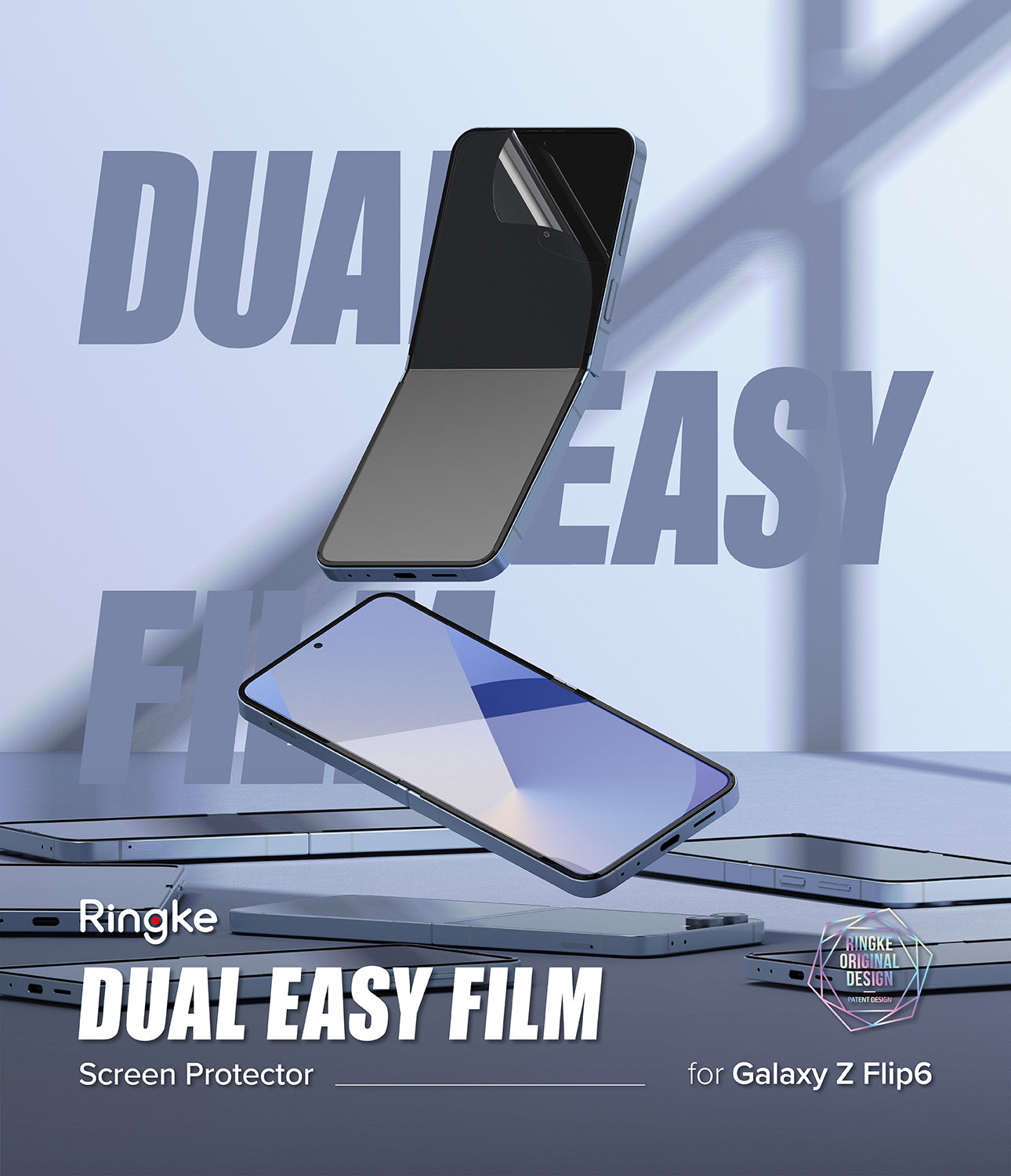 Galaxy Z Flip 6 Screen Protector | Dual Easy Film