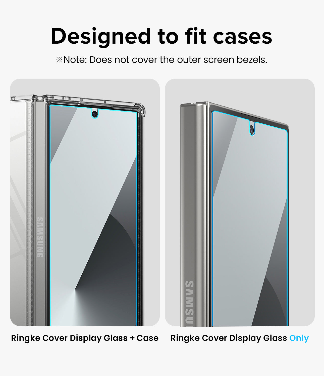 Designed to fit cases