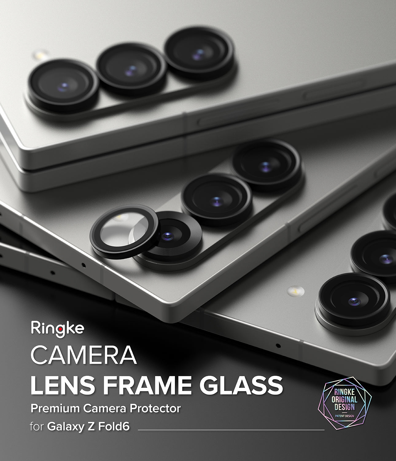 Galaxy Z Fold 6 Camera Lens Protector | Camera Lens Frame Glass