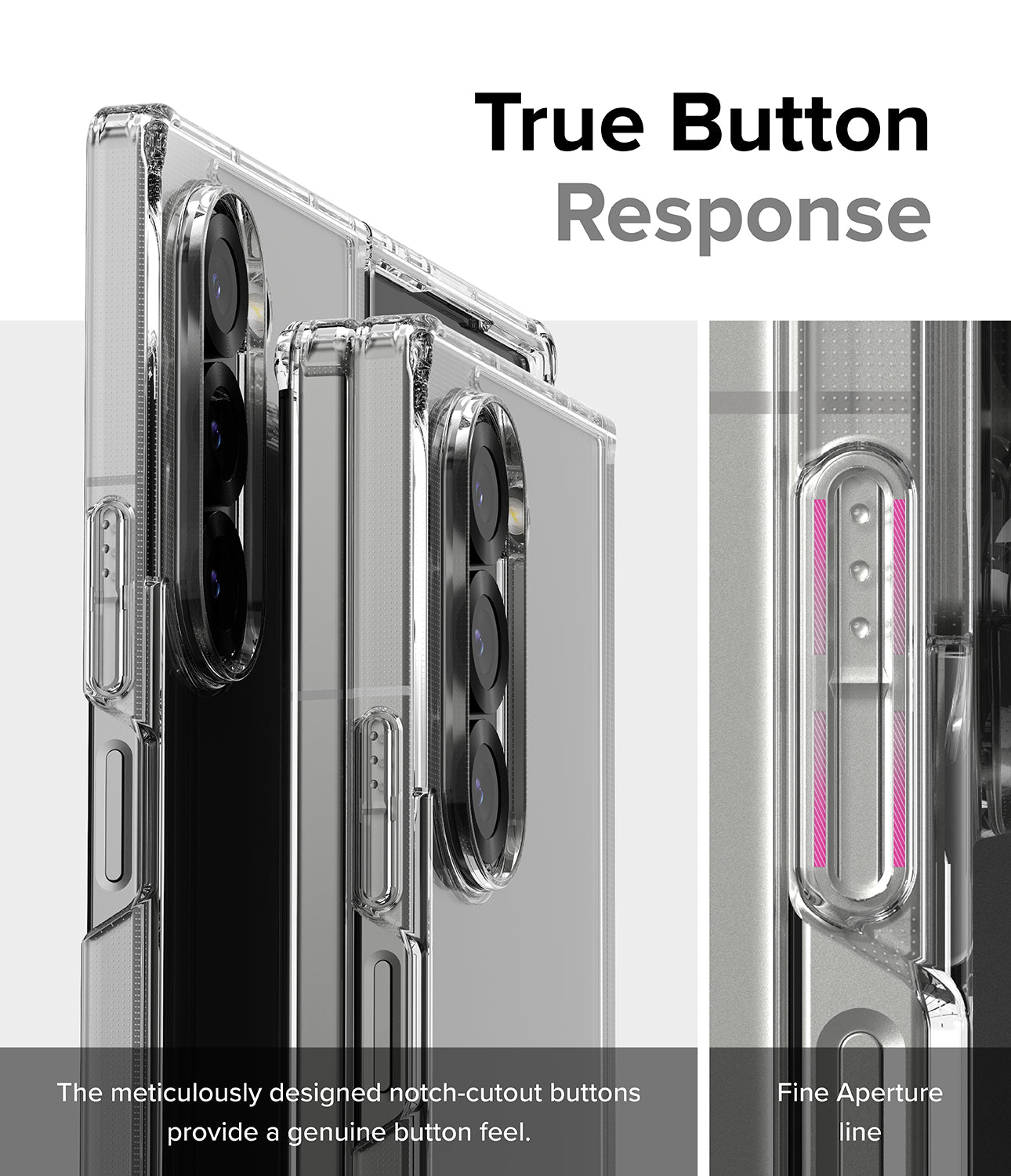 True Button Response