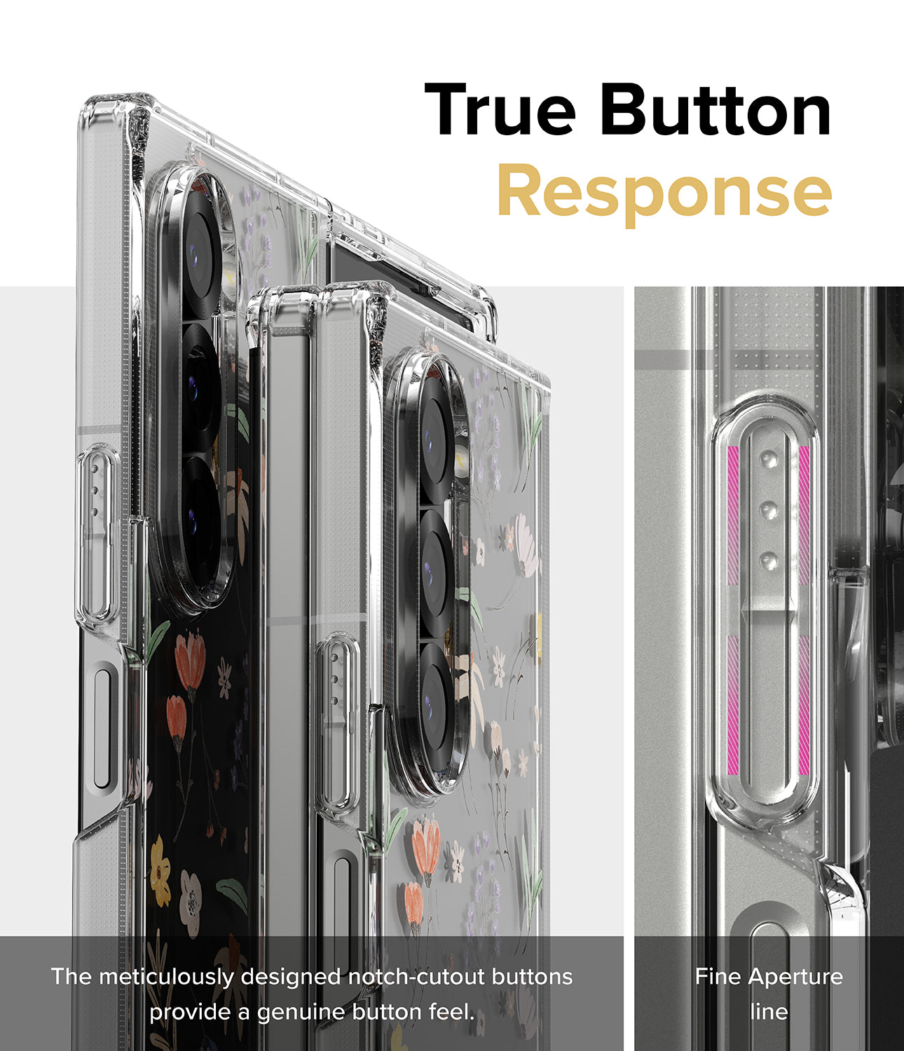 True Button Response