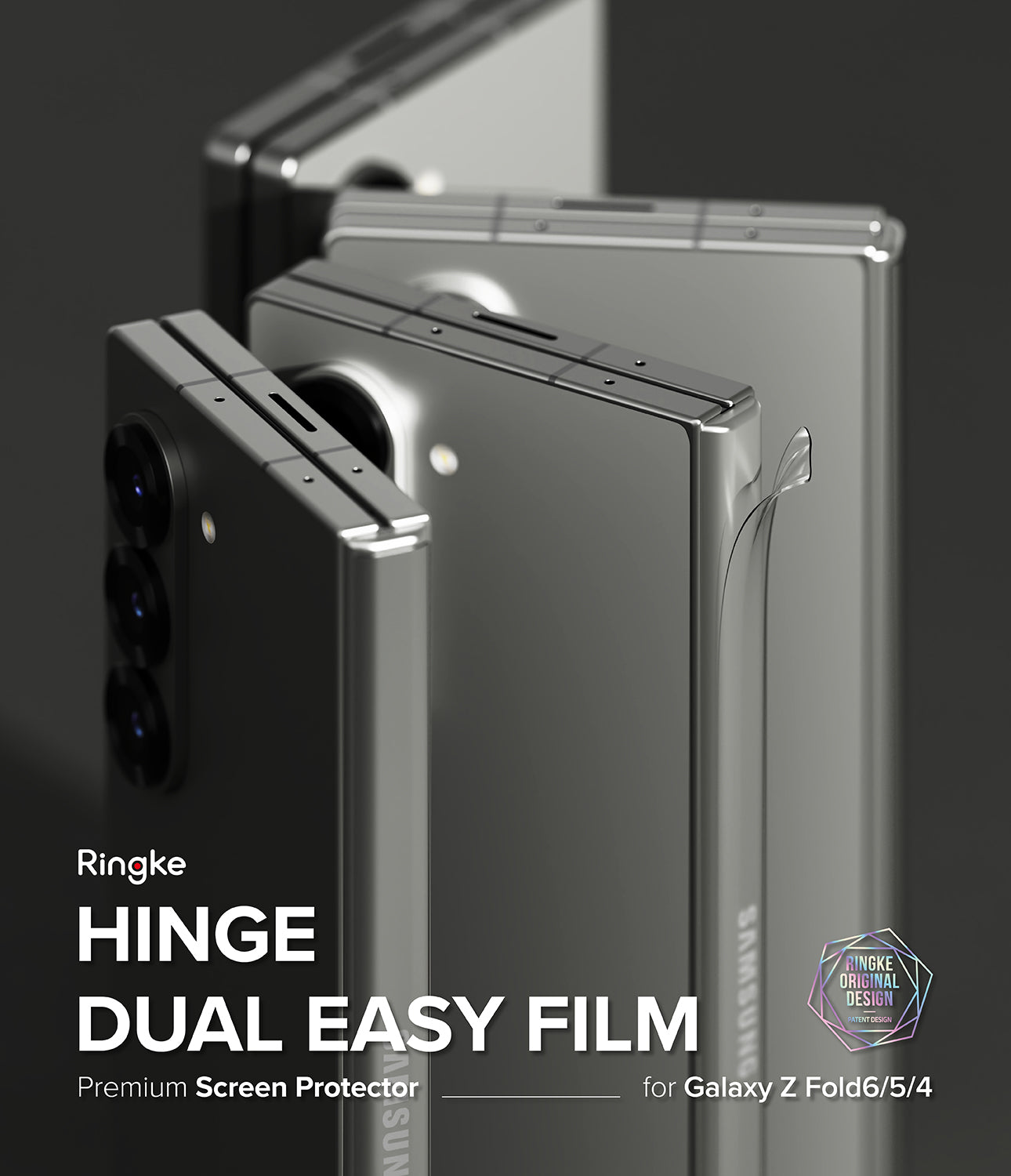 Galaxy Z Fold 6 Screen Protector | Hinge Dual Easy Film