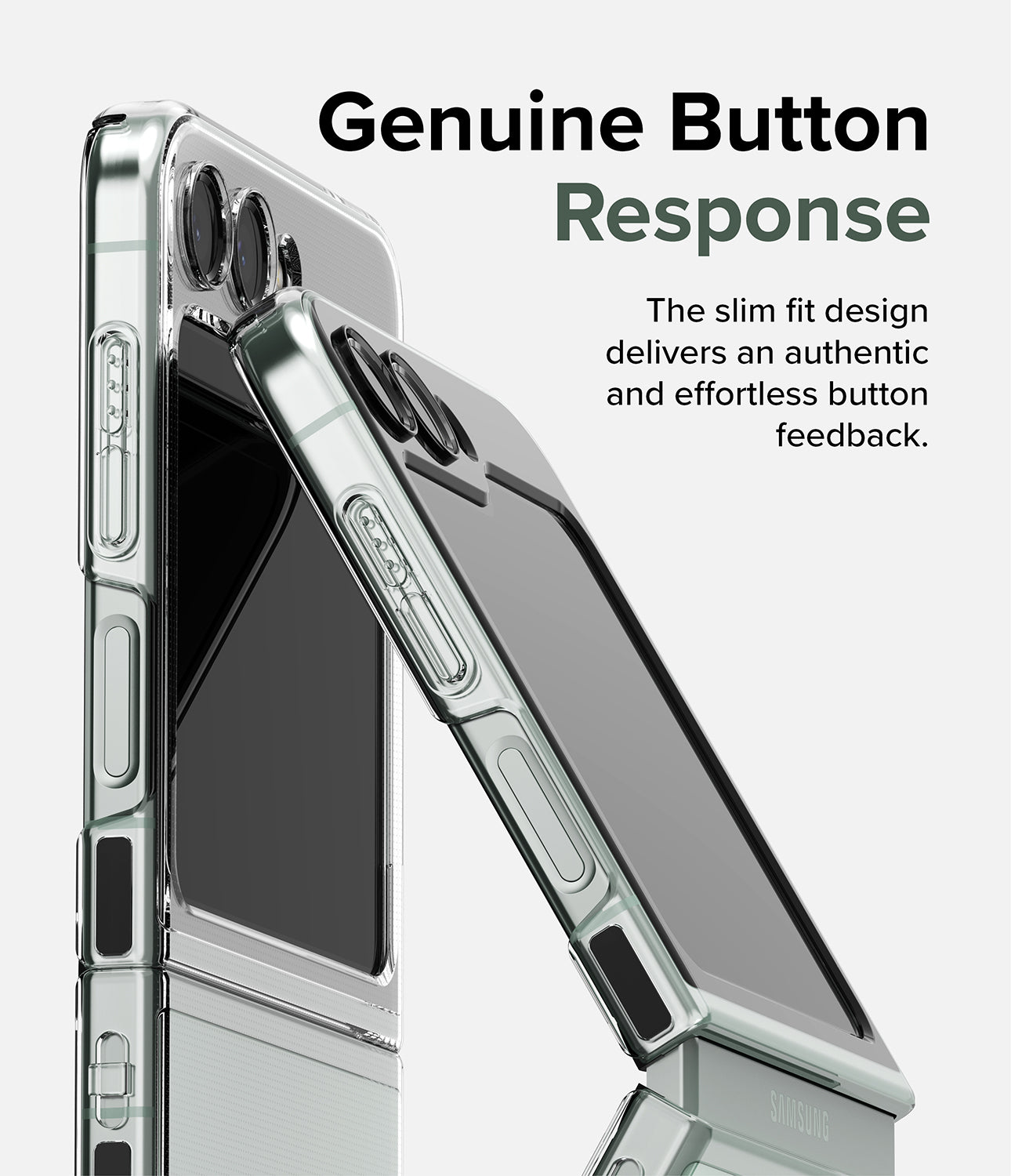Buy Rhombus Ring case Samsung Galaxy Z Flip 5 - White