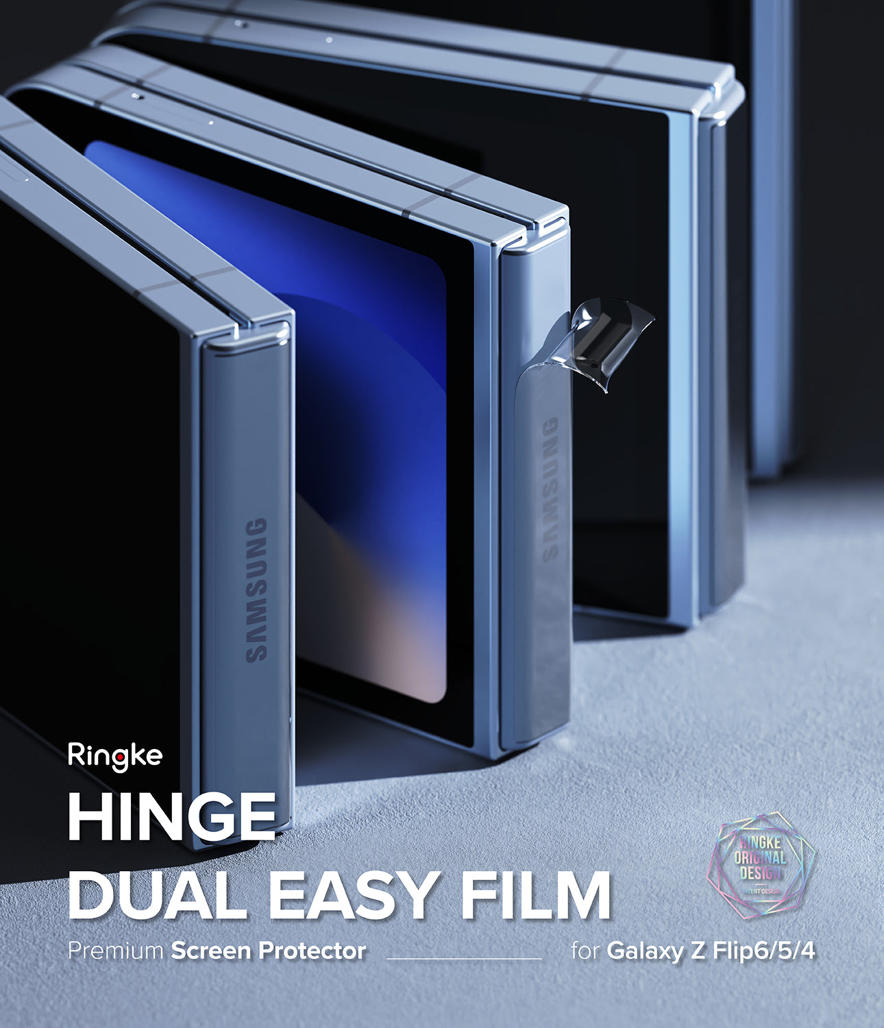 Galaxy Z Flip 6 Screen Protector | Hinge Dual Easy Film