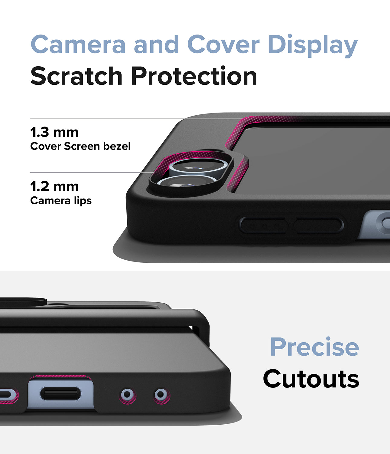 Camera and Cover Display - Scratch Protection