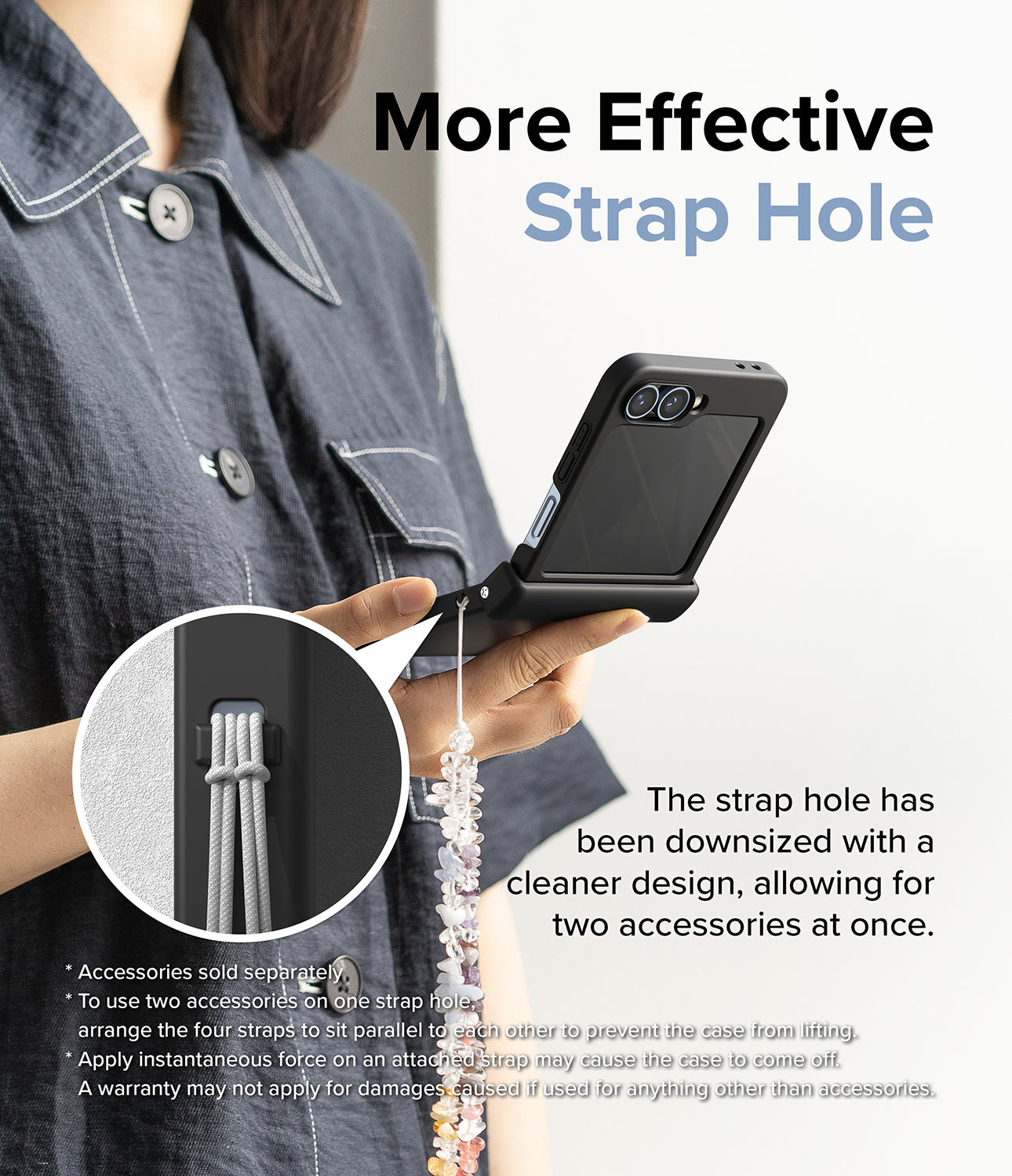 More Effective Strap Hole