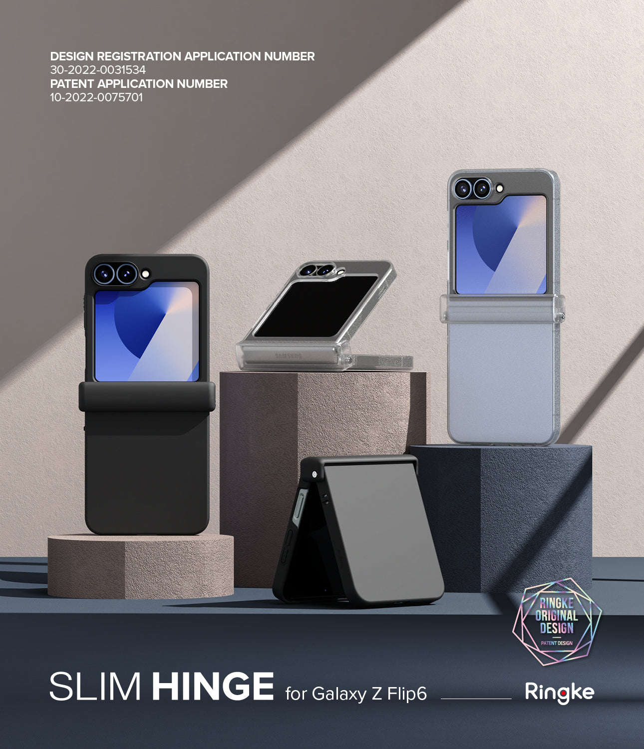 Slim Hinge for Galaxy Z Flip 6 Case | Ringke