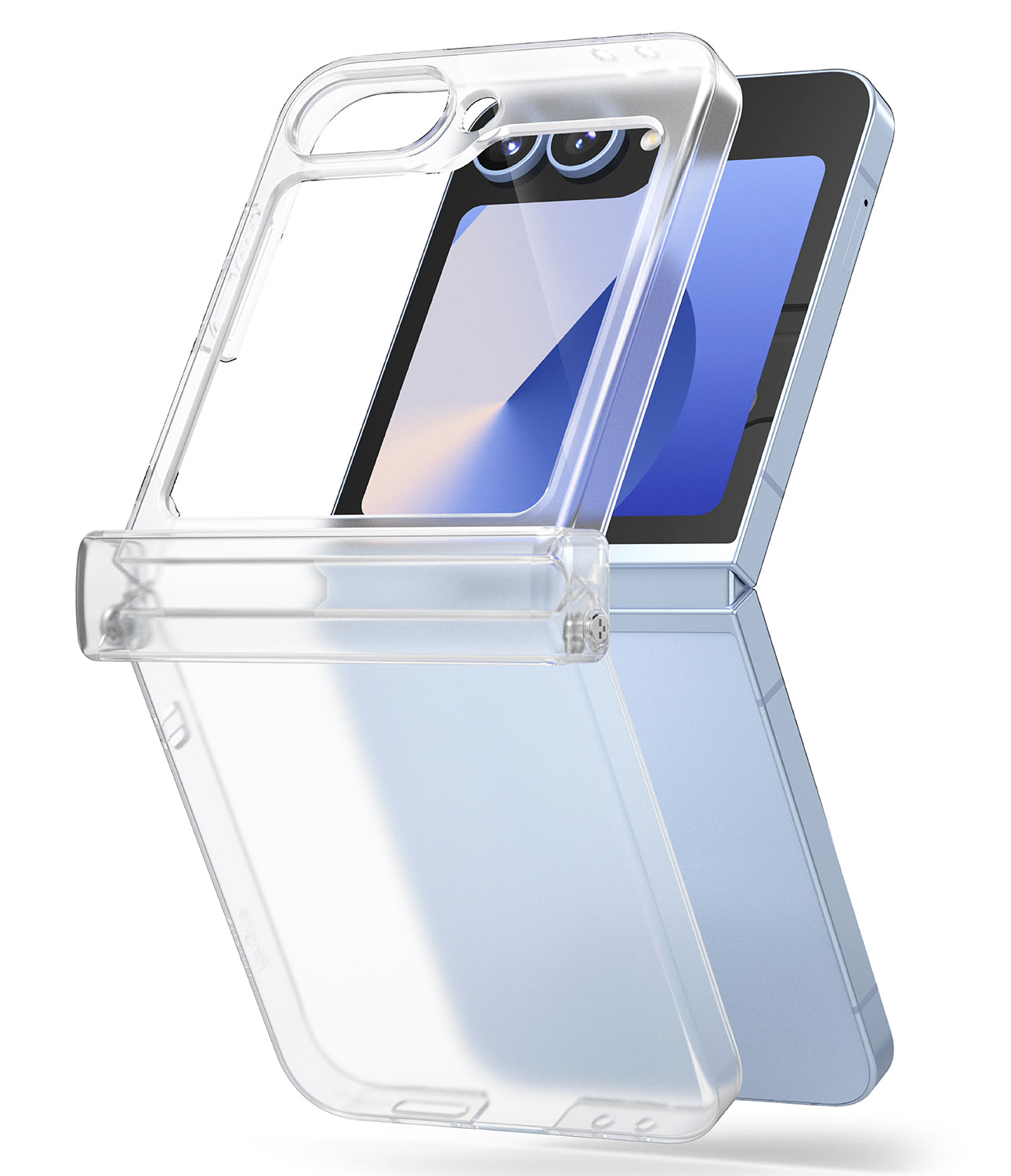 Galaxy Z Flip 6 Case | Slim Hinge - Matte Clear