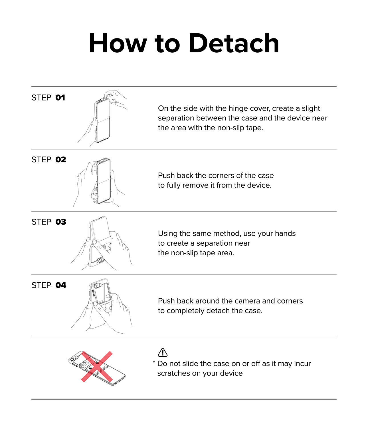 How to Detach