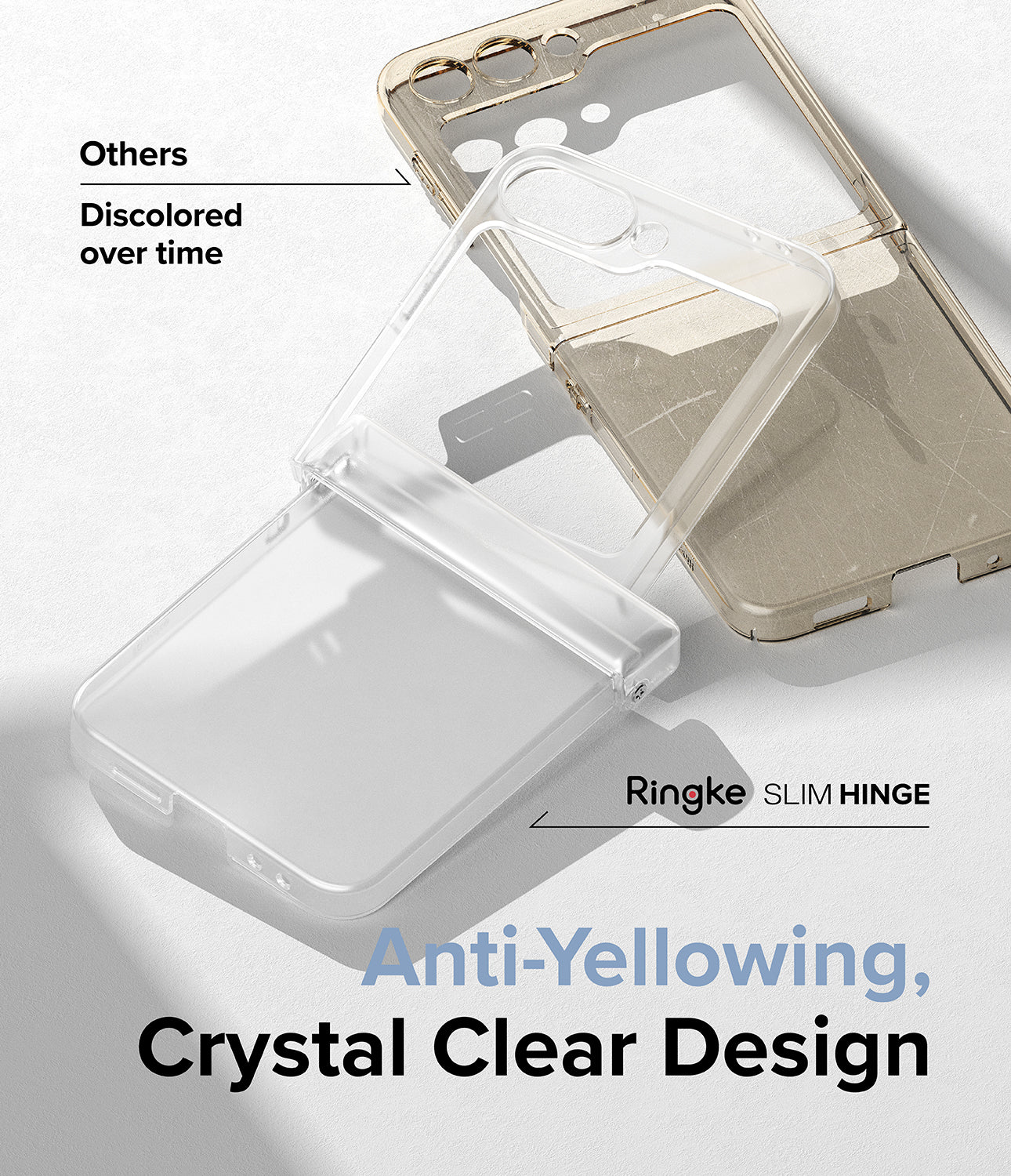 Anti-Yellowing Crystal Clear Design