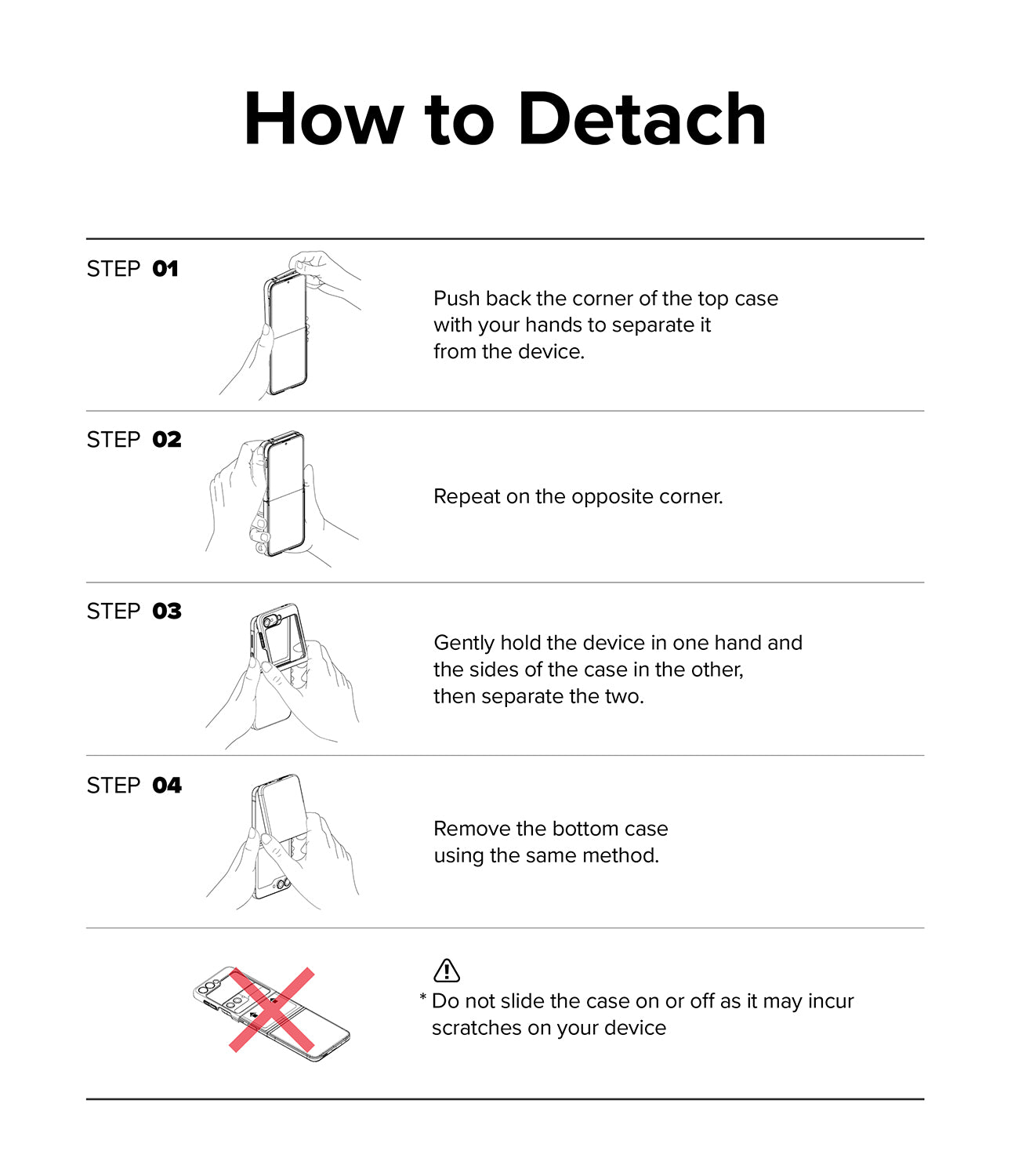 How to Detach