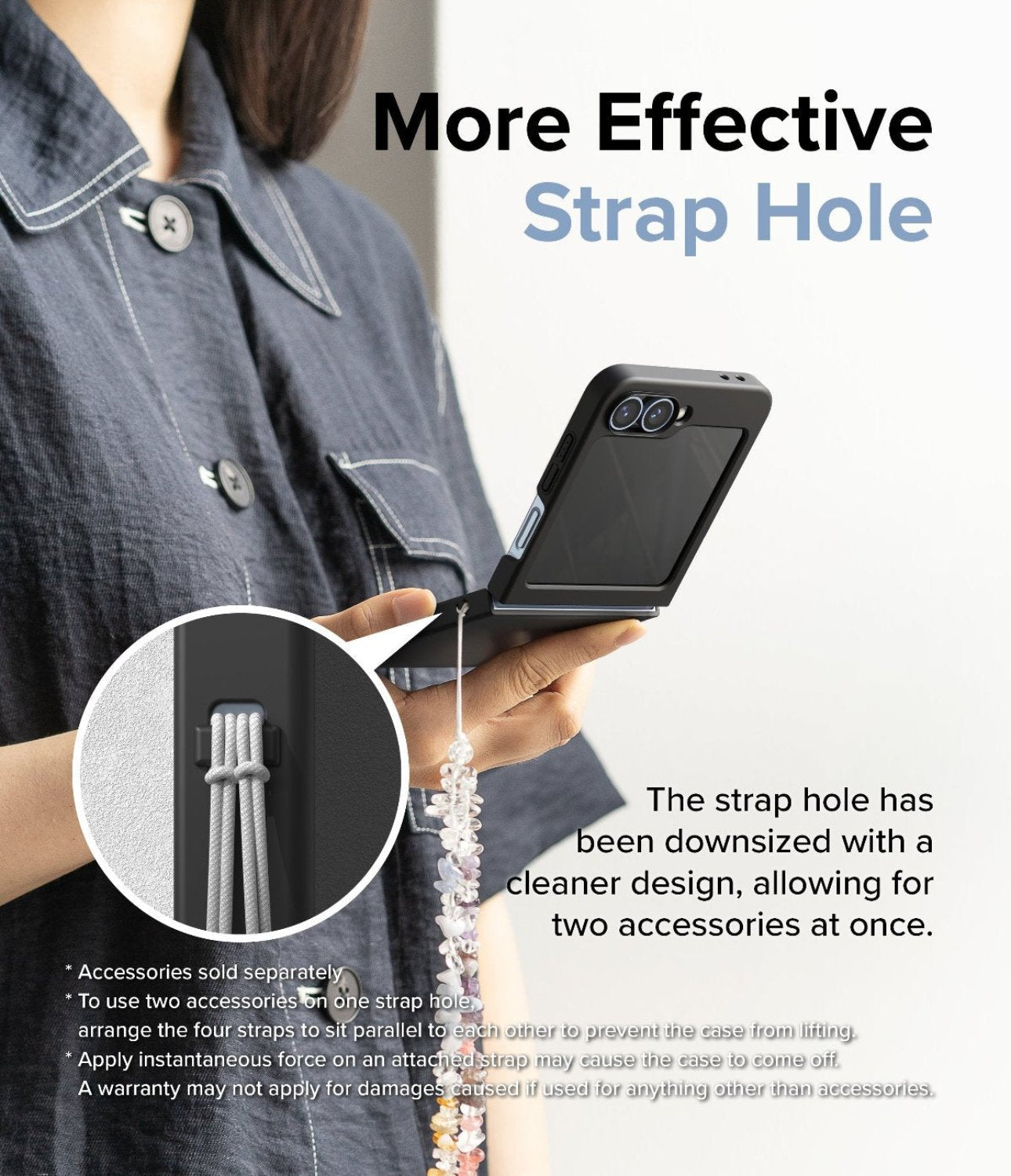 More Effective Strap Hole