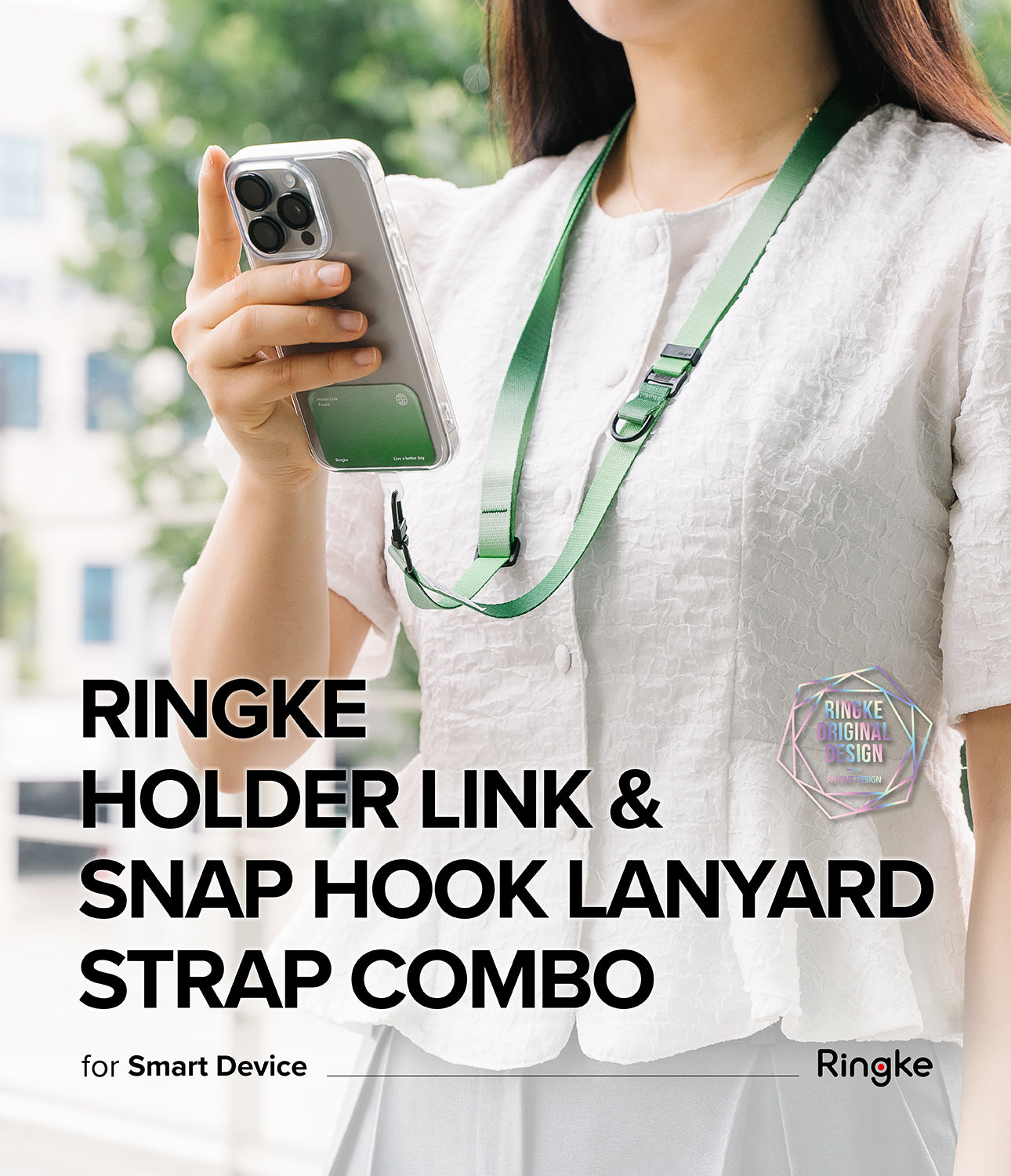 Ringke Holder Link & Snap Hook Lanyard Strap