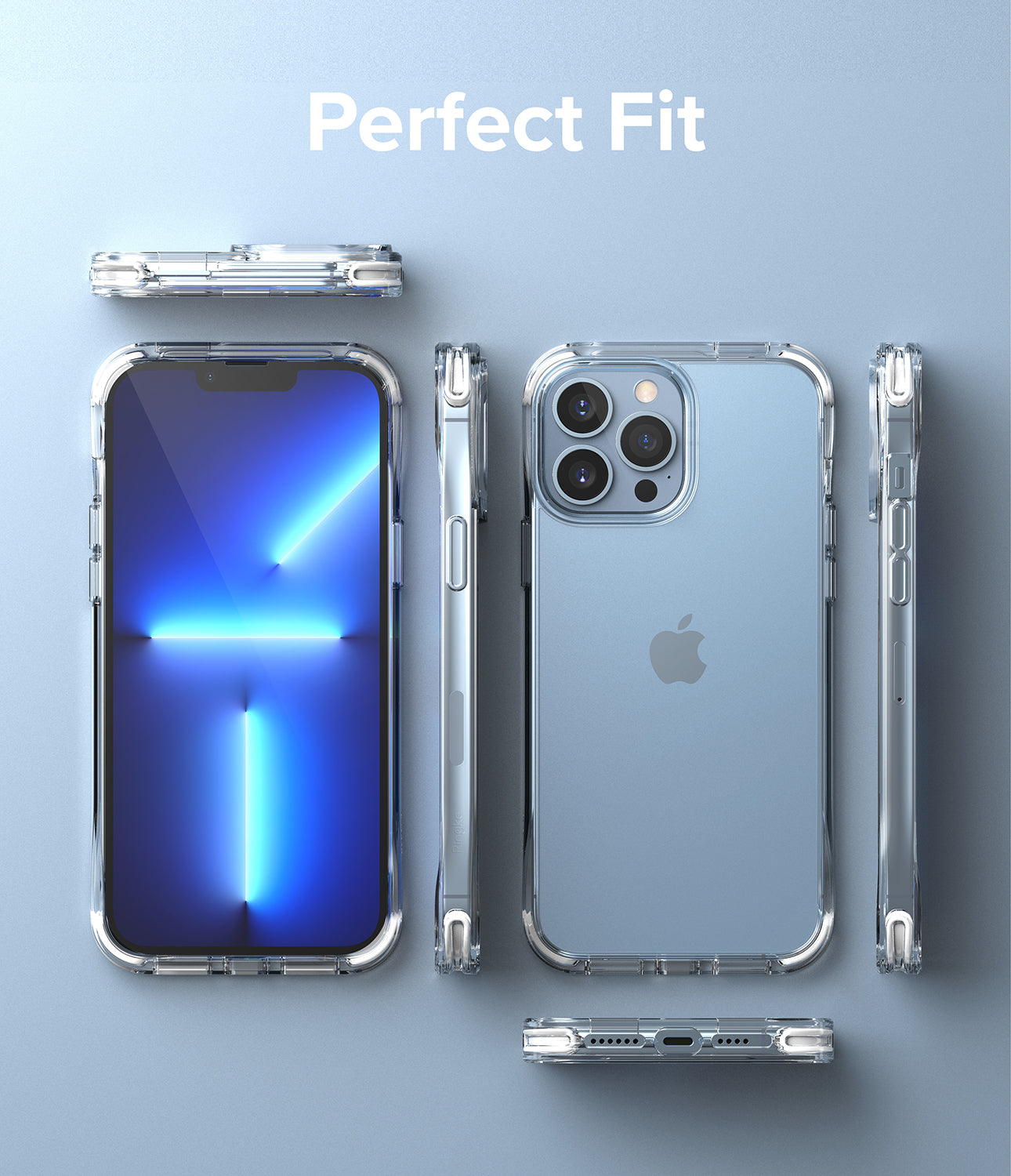 iPhone 13 Pro Max Case | Fusion Plus - White/Lime Glow