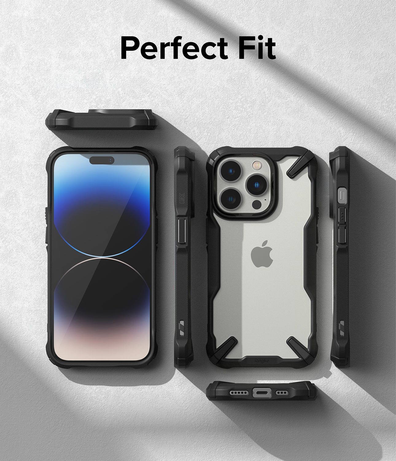 iPhone 14 Pro Max Case | Fusion-X - Black - Perfect Fit